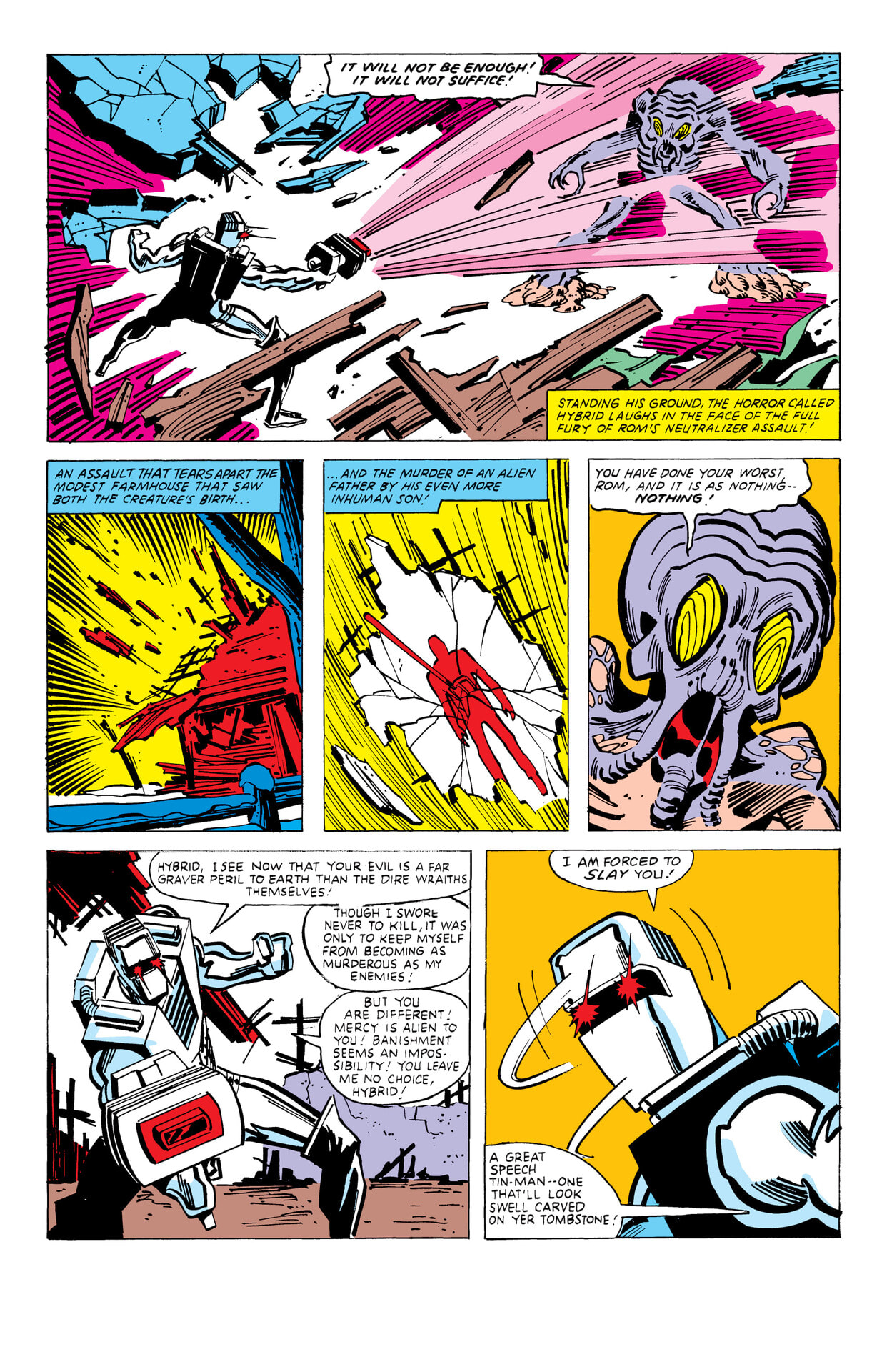 Read online Rom: The Original Marvel Years Omnibus comic -  Issue # TPB (Part 4) - 64