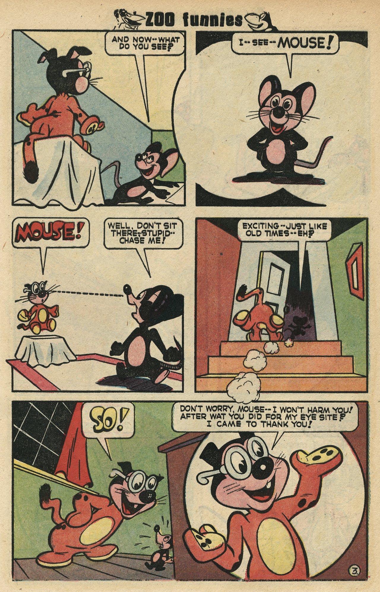 Read online Zoo Funnies comic -  Issue #1 - 28