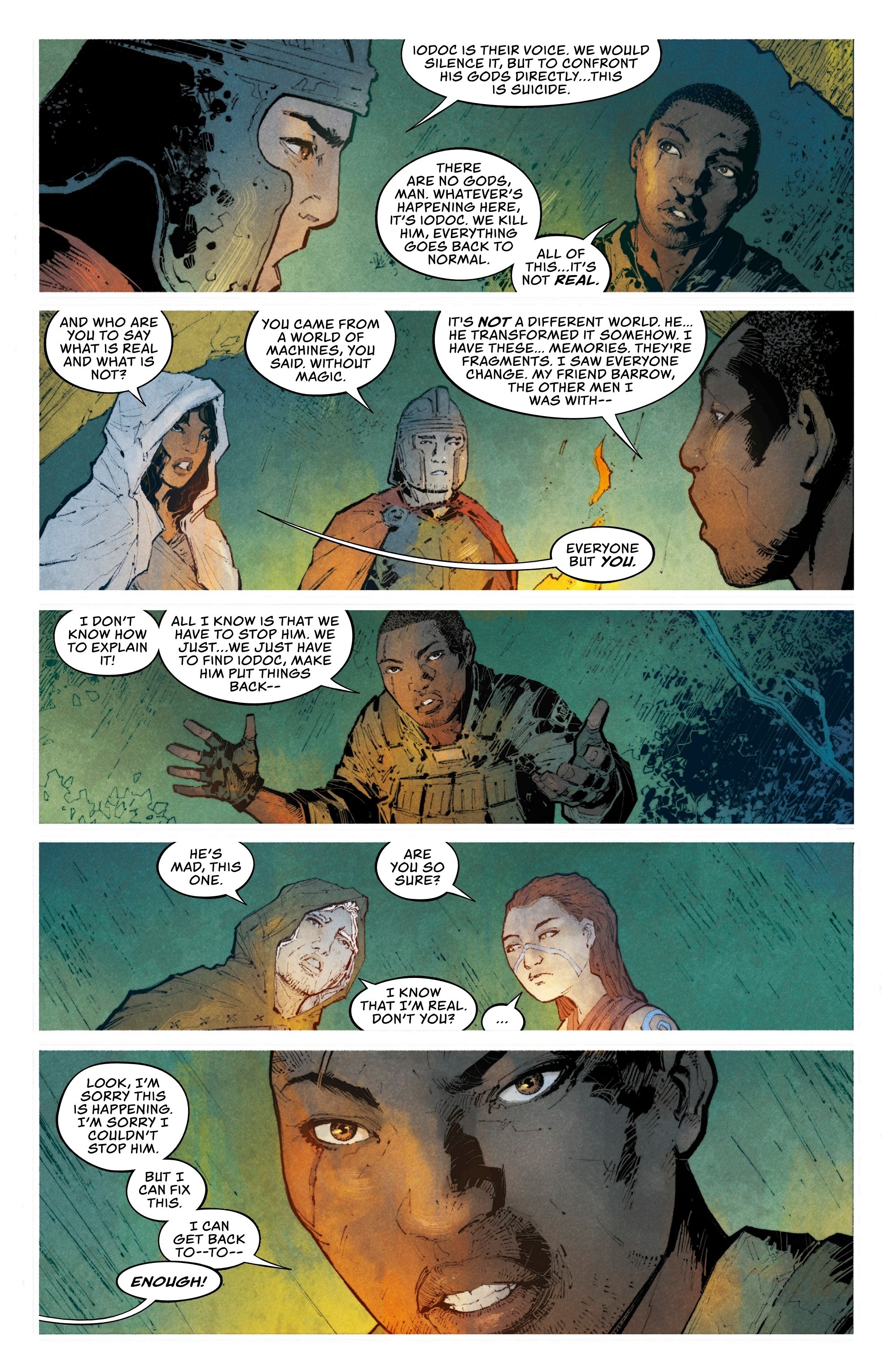 Read online Unnatural Order comic -  Issue #3 - 10