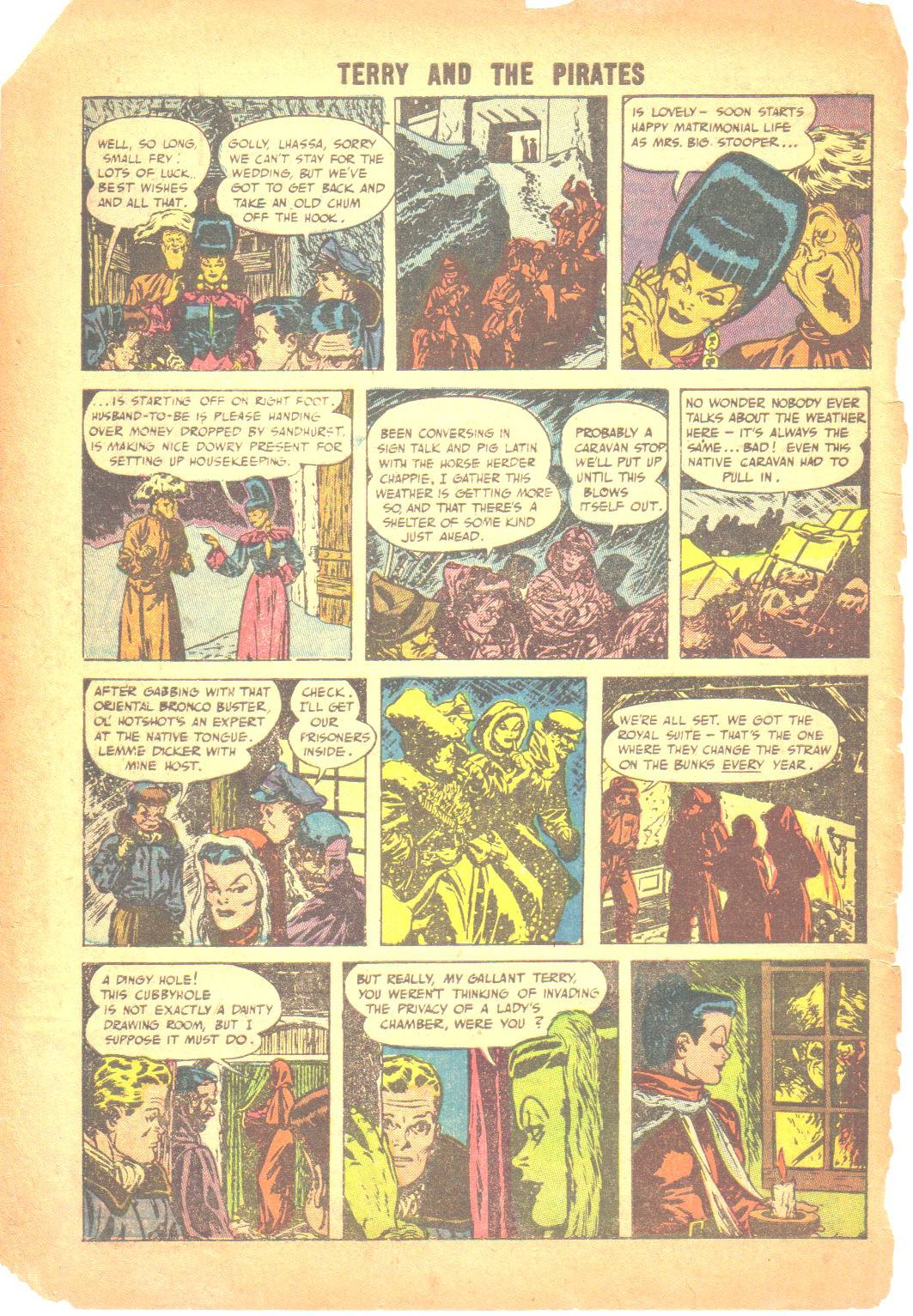 Read online Terry and the Pirates comic -  Issue #26 - 35