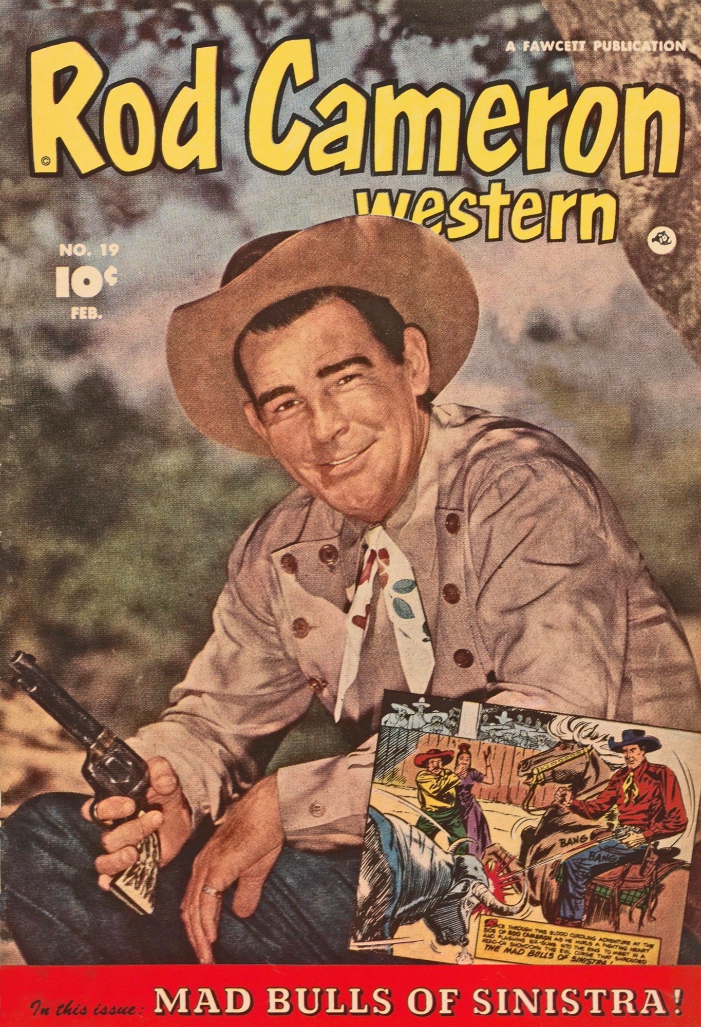 Read online Rod Cameron Western comic -  Issue #19 - 1