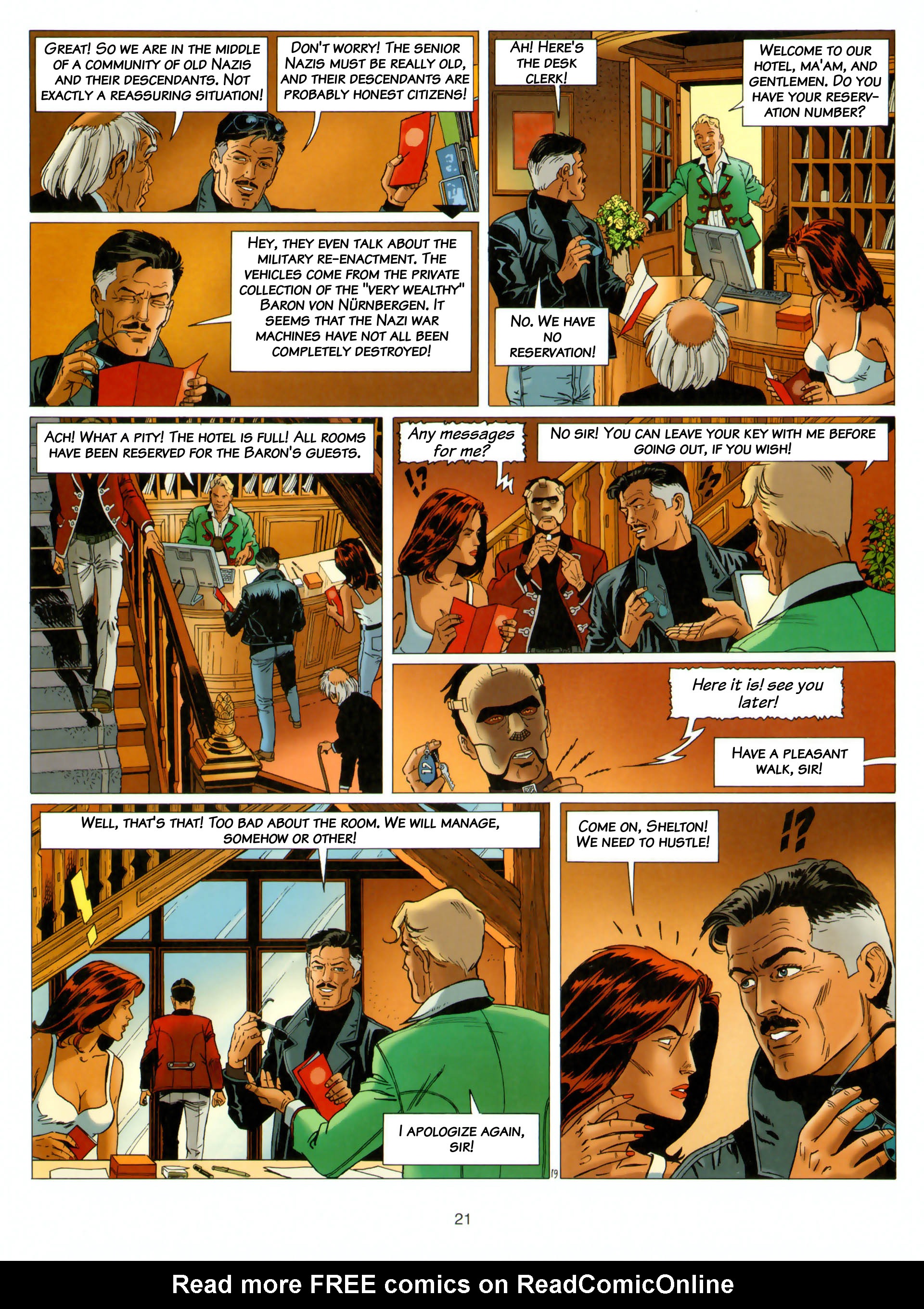 Read online Wayne Shelton comic -  Issue #8 - 22