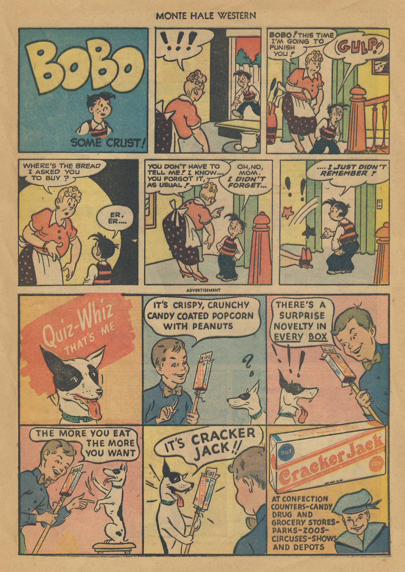 Read online Monte Hale Western comic -  Issue #36 - 24