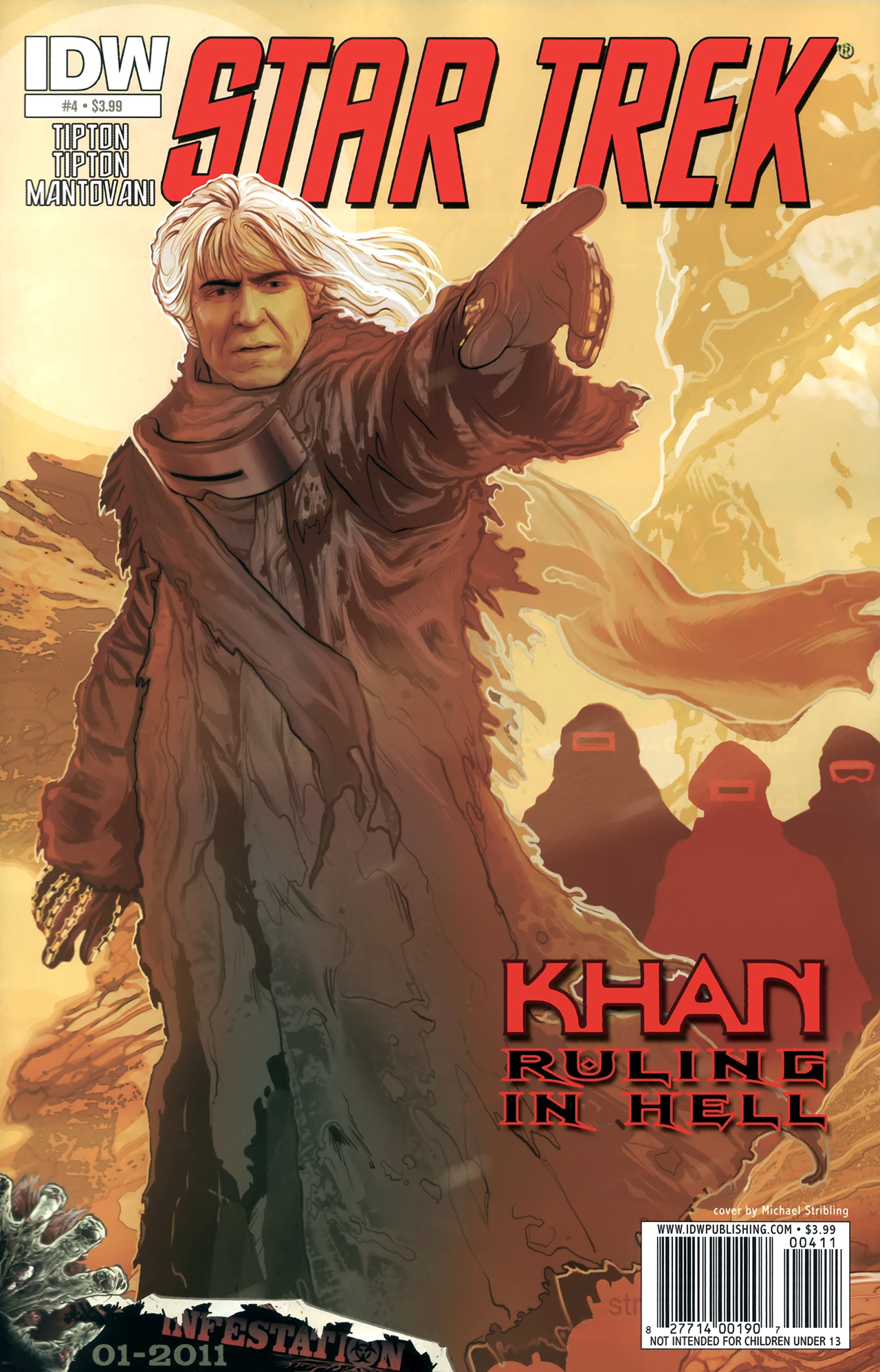 Read online Star Trek: Khan Ruling in Hell comic -  Issue #4 - 1
