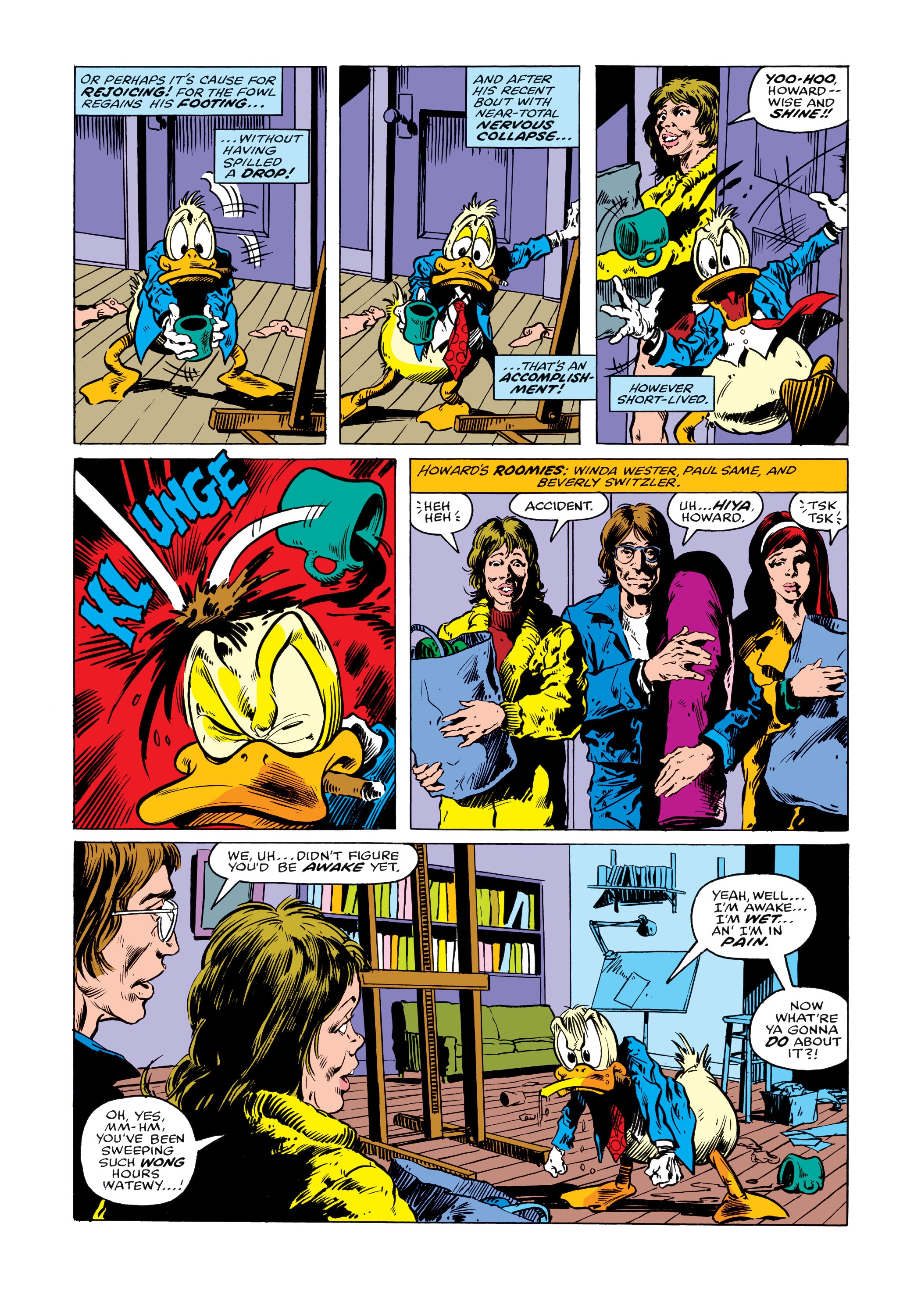 Read online Marvel Masterworks: Howard the Duck comic -  Issue # TPB 2 (Part 1) - 12