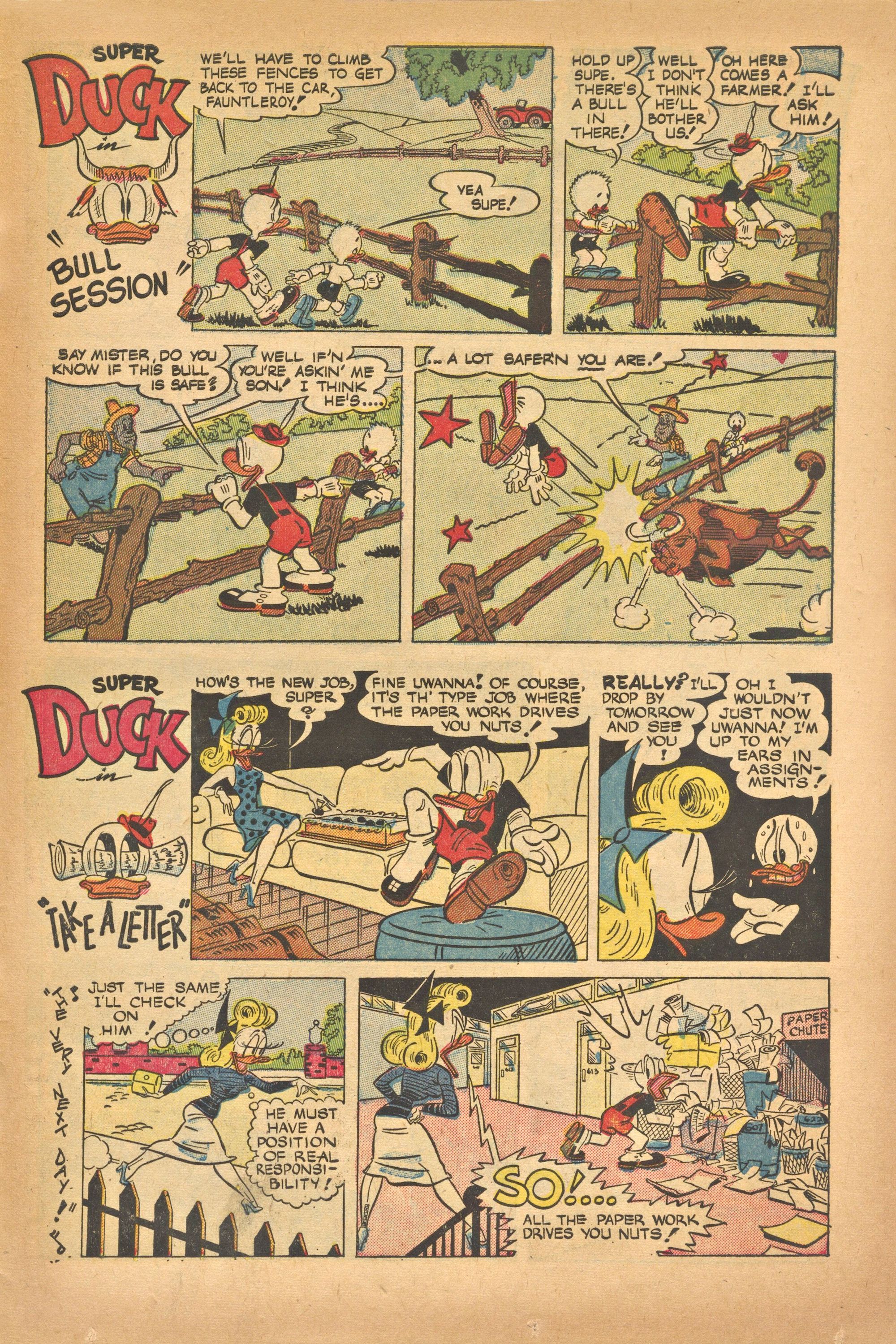 Read online Super Duck Comics comic -  Issue #55 - 31