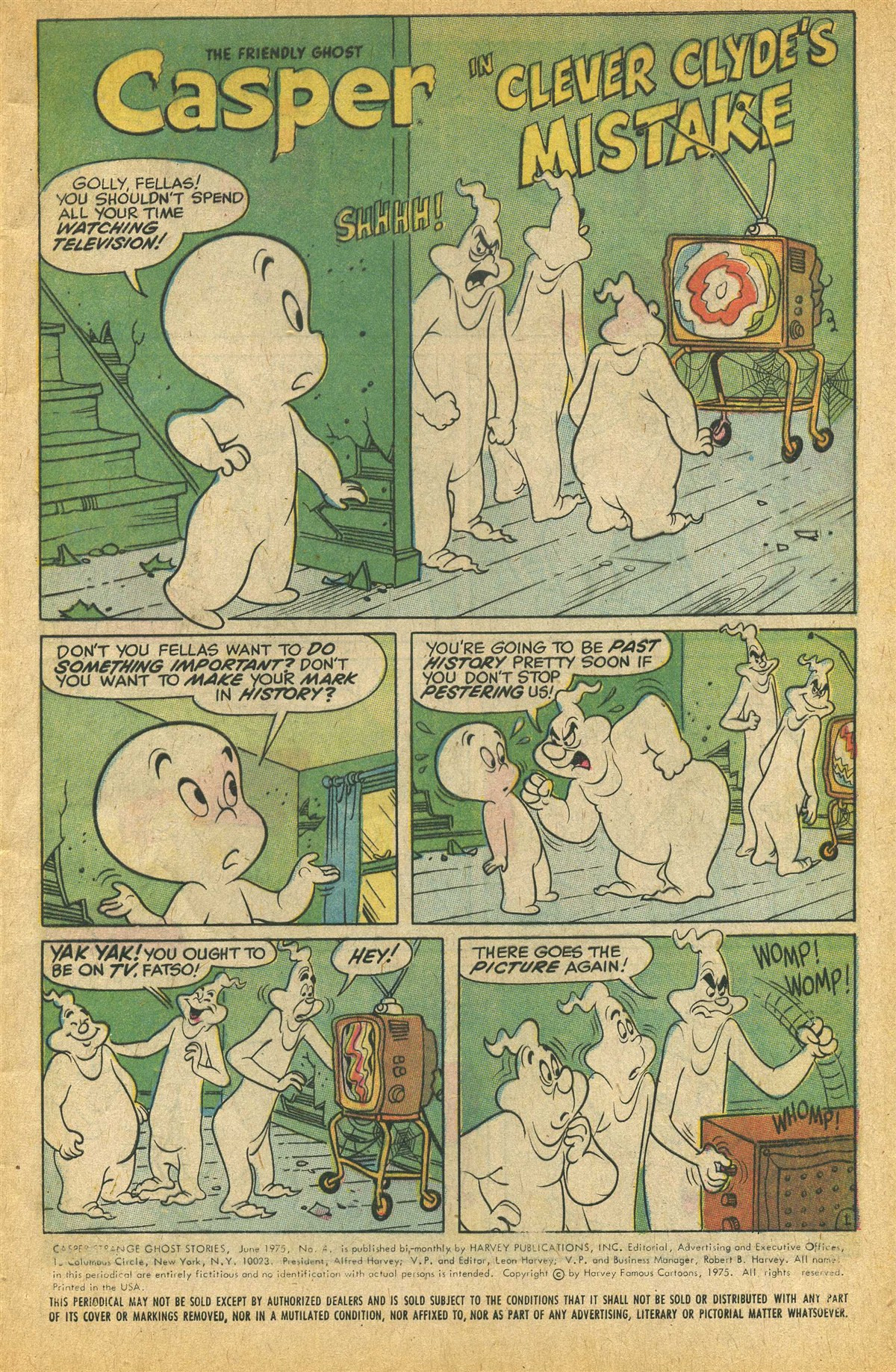 Read online Casper Strange Ghost Stories comic -  Issue #4 - 5