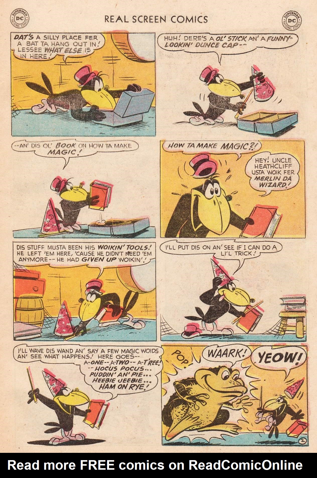 Read online Real Screen Comics comic -  Issue #92 - 29