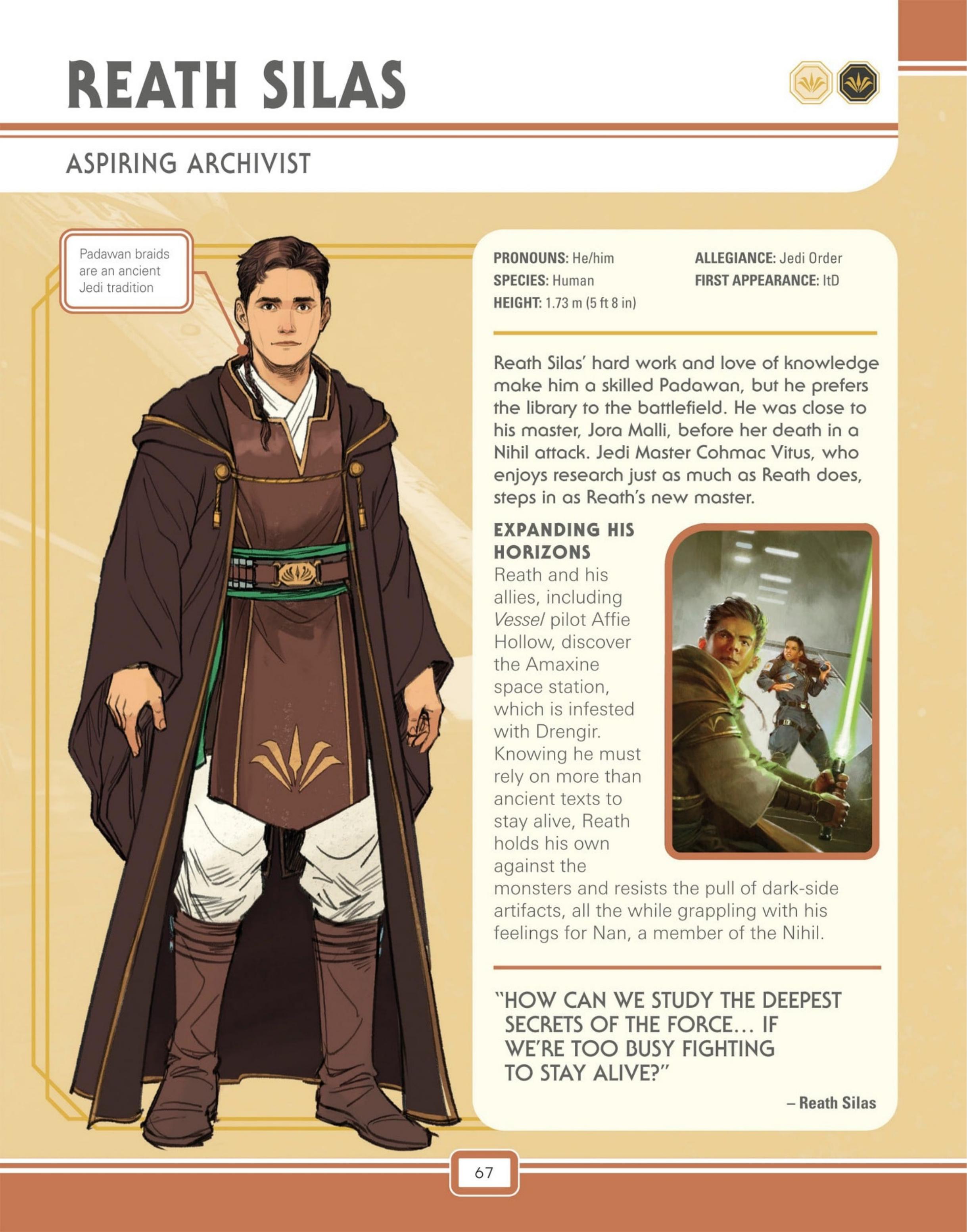 Read online Star Wars: The High Republic Character Encyclopedia comic -  Issue # TPB (Part 1) - 69
