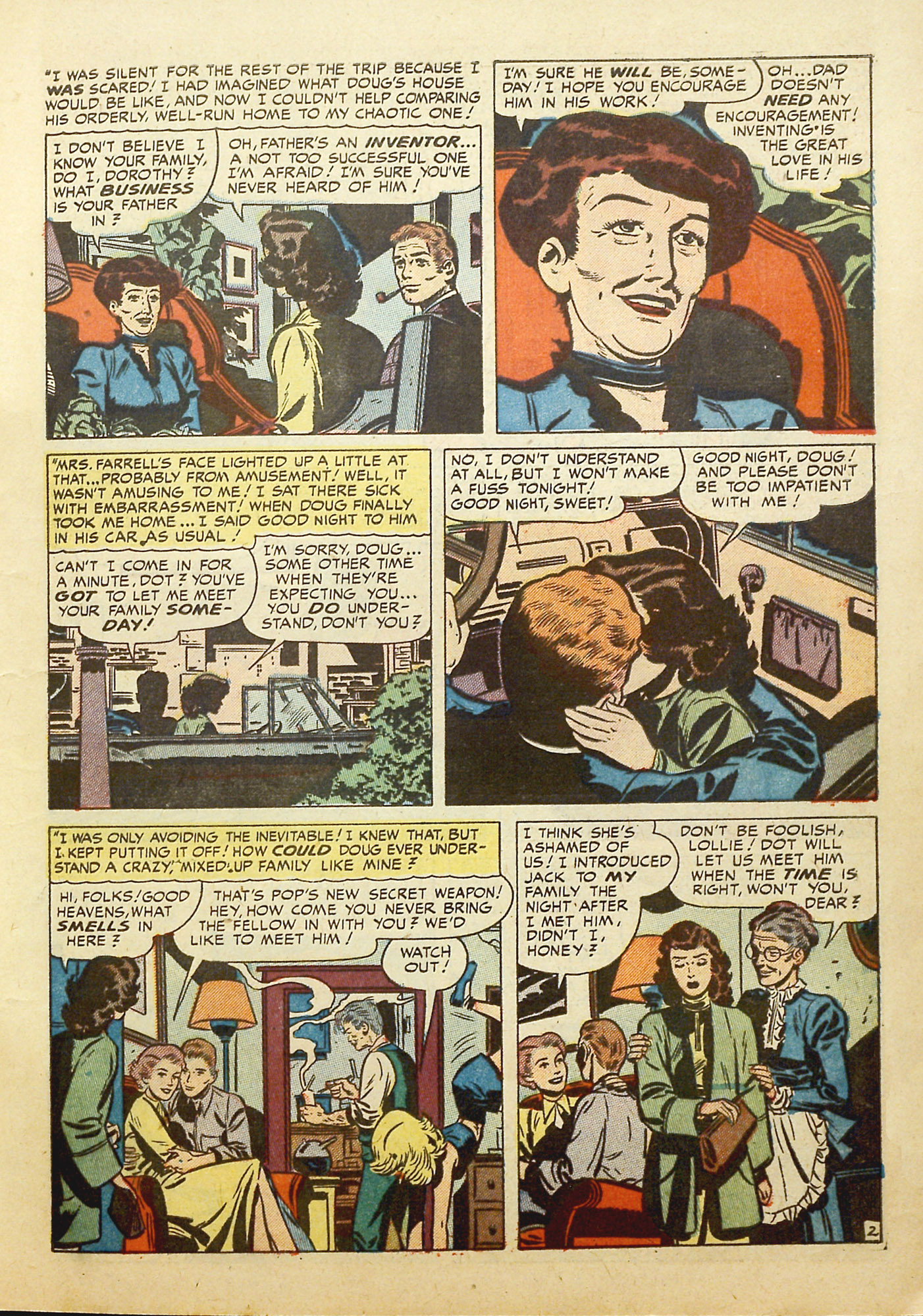 Read online Young Love (1949) comic -  Issue #14 - 15