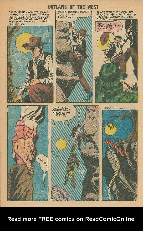 Read online Outlaws of the West comic -  Issue #11 - 6