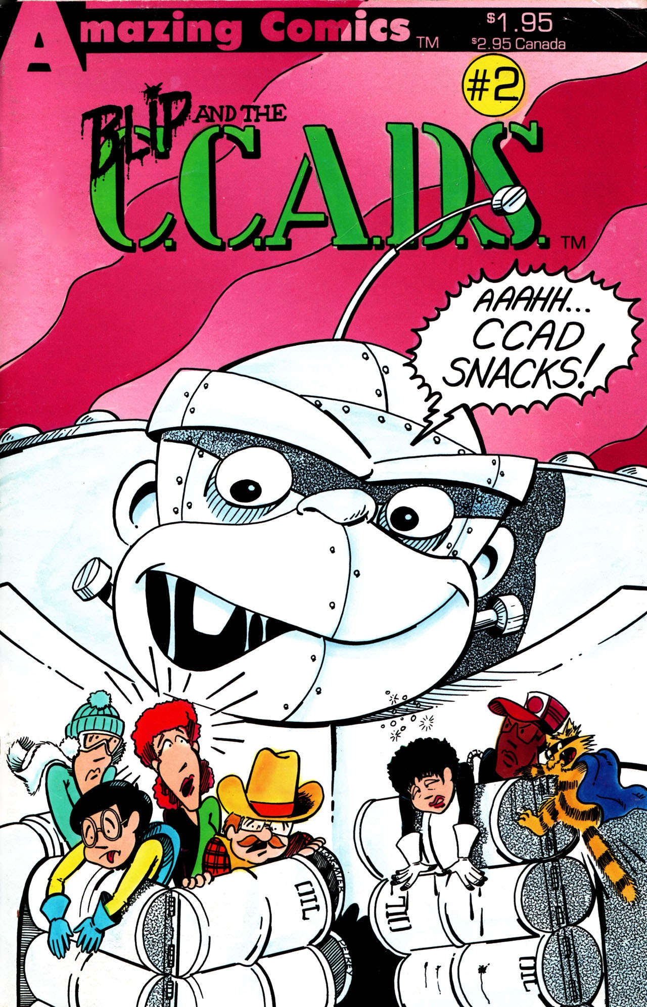 Read online Blip and the C.C.A.D.S. comic -  Issue #2 - 1