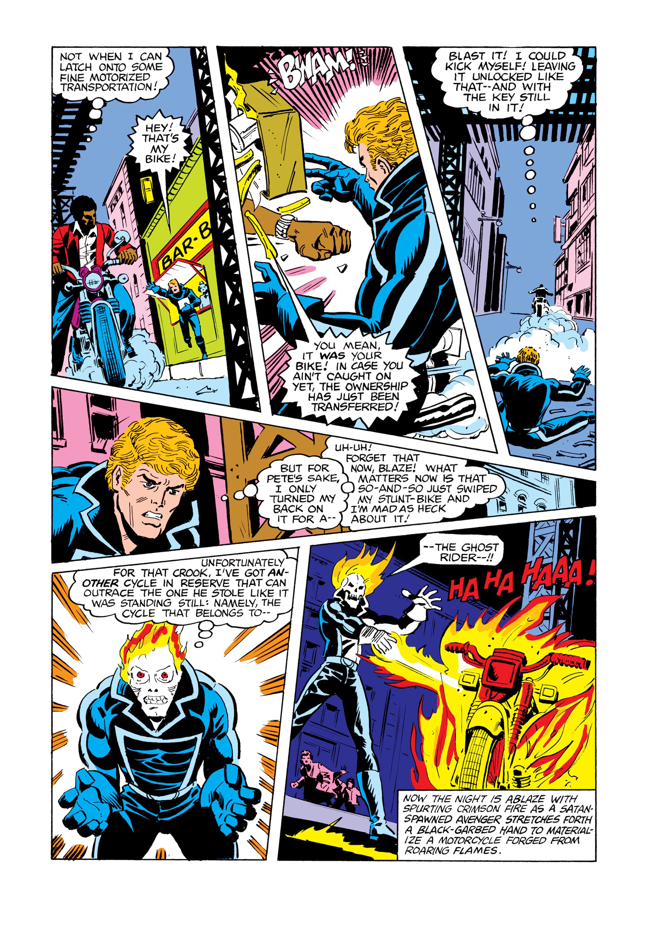 Read online Marvel Masterworks: Ghost Rider comic -  Issue # TPB 5 (Part 3) - 19