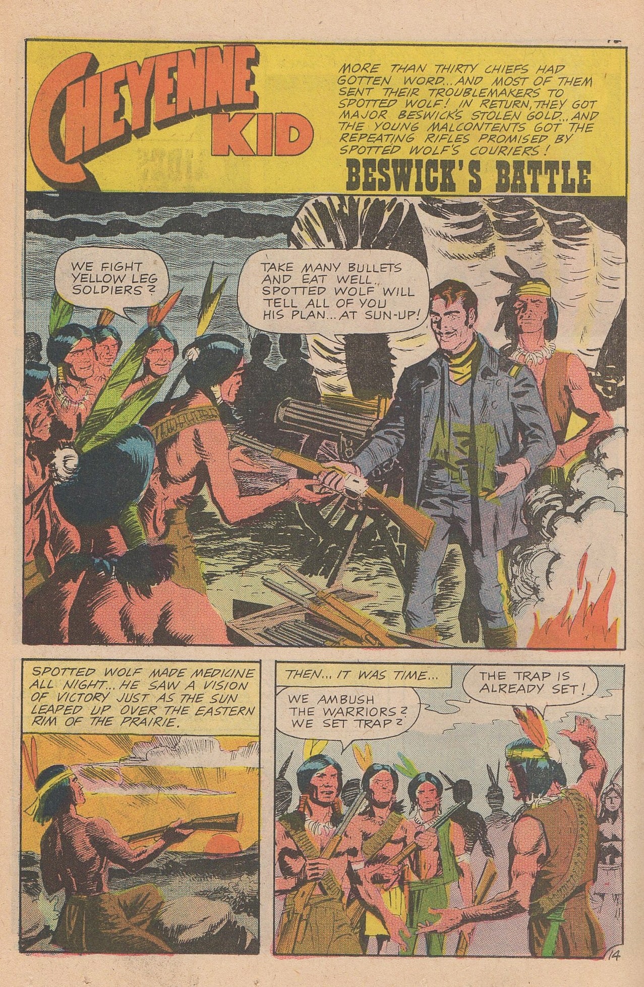 Read online Cheyenne Kid comic -  Issue #66 - 28