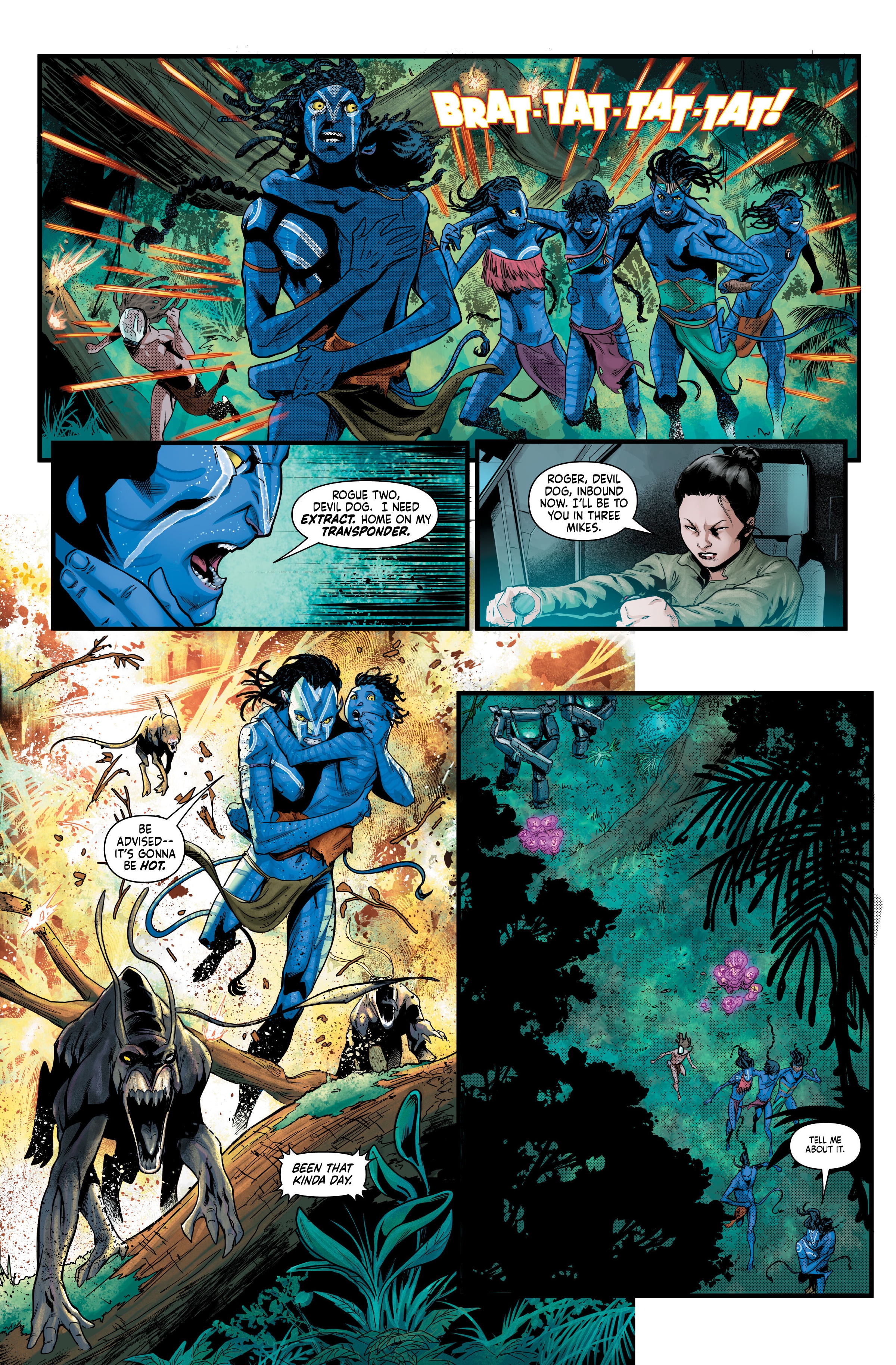 Read online Avatar: The High Ground comic -  Issue # _Library Edition (Part 3) - 11