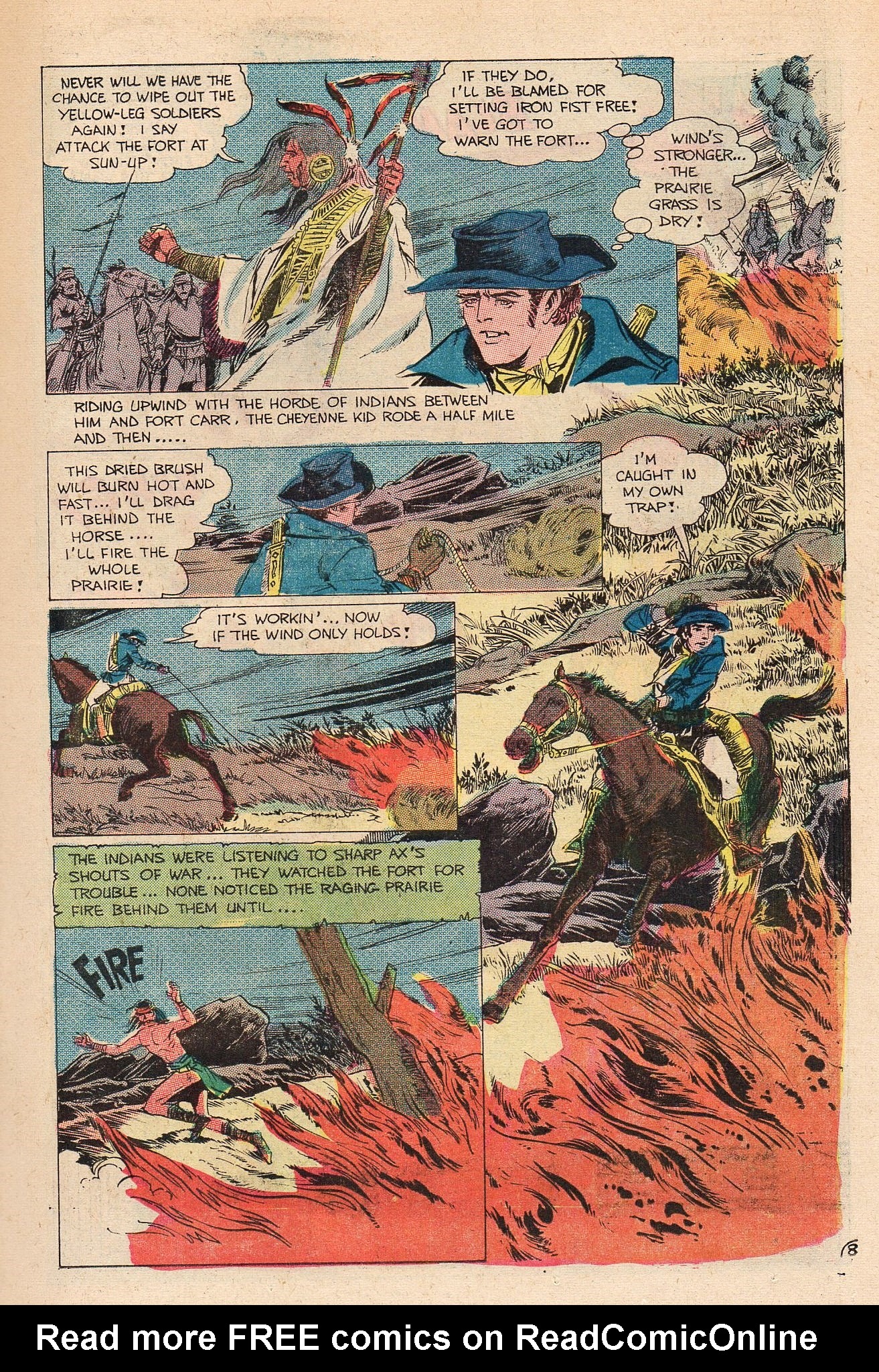 Read online Cheyenne Kid comic -  Issue #87 - 11