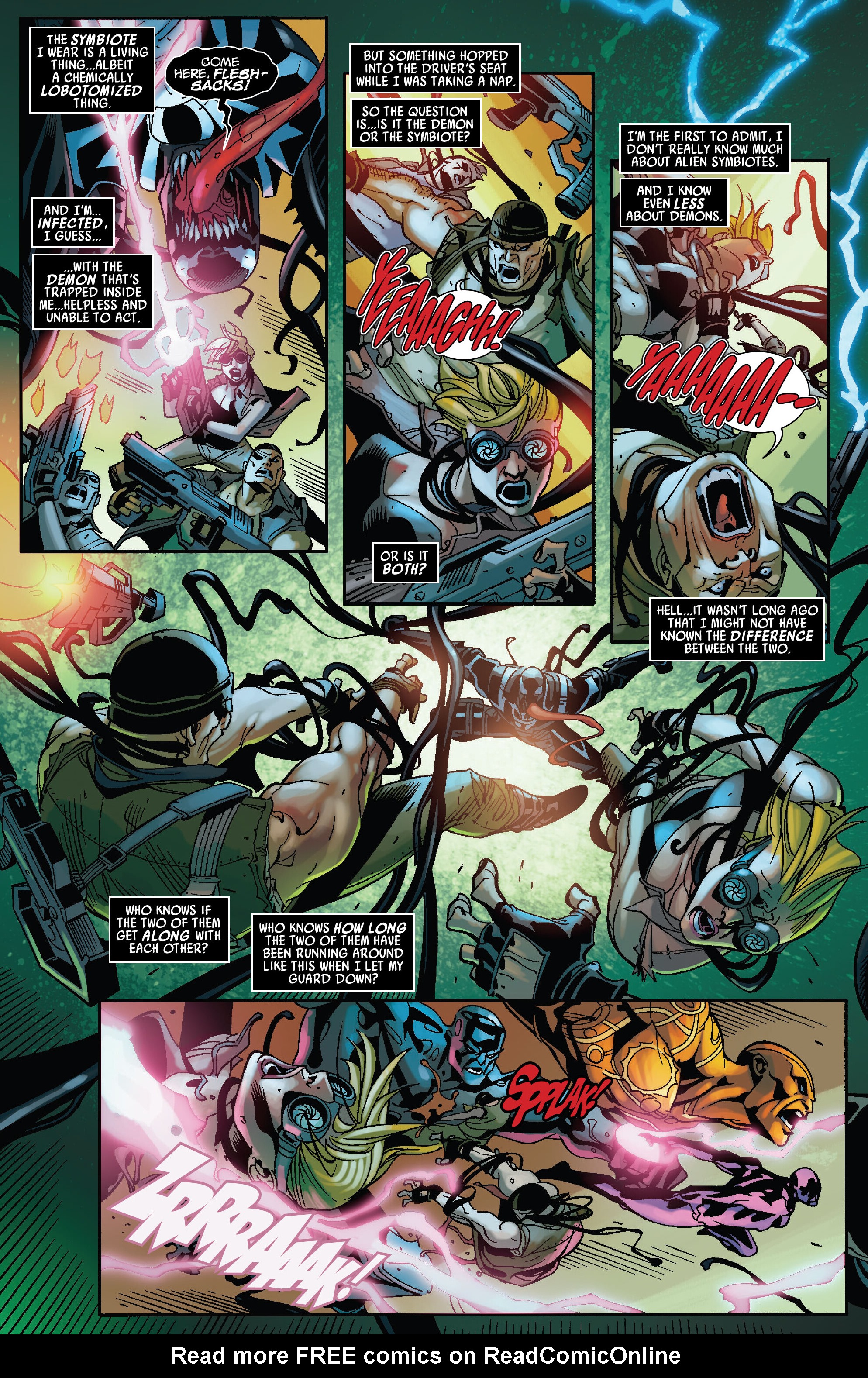 Read online Venom Modern Era Epic Collection comic -  Issue # The Savage Six (Part 4) - 82