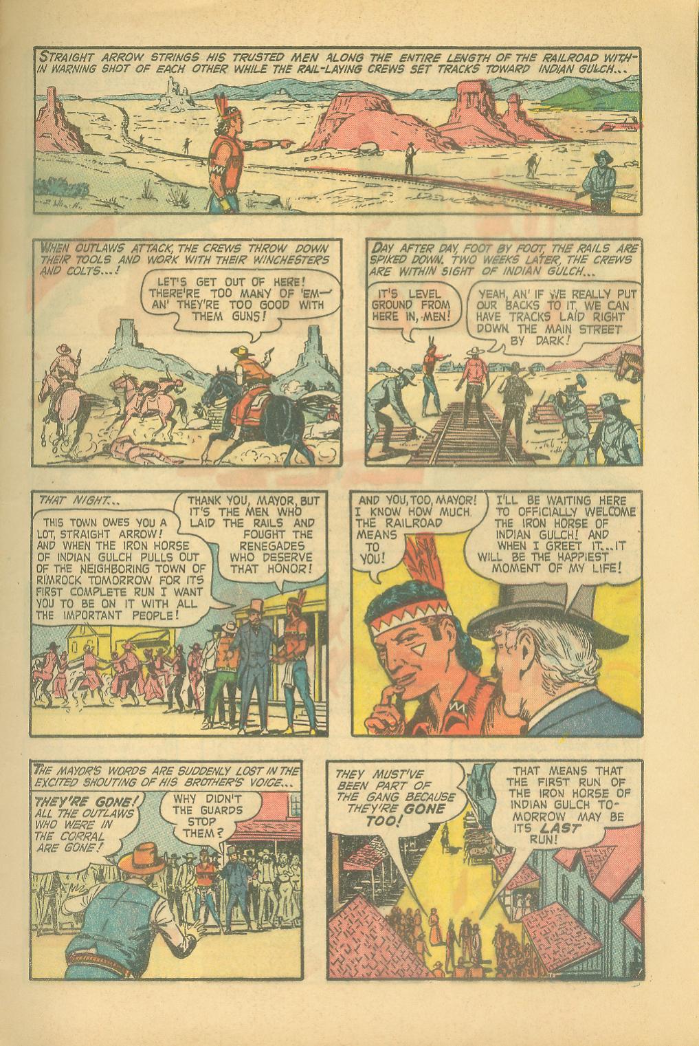 Read online Straight Arrow comic -  Issue #42 - 10