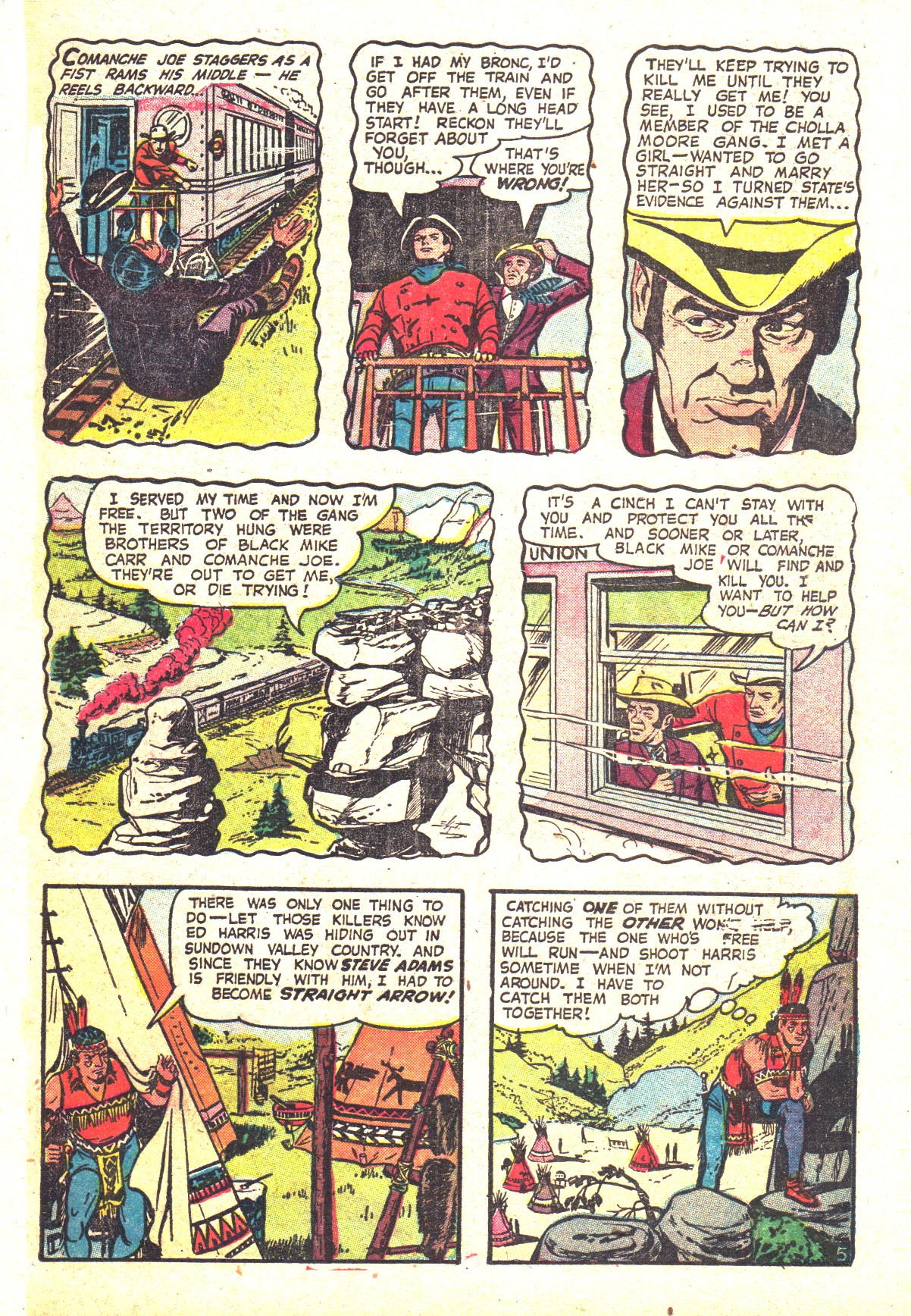 Read online Straight Arrow comic -  Issue #44 - 31