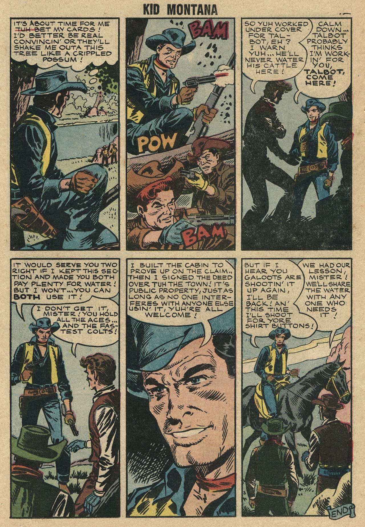 Read online Kid Montana comic -  Issue #10 - 14