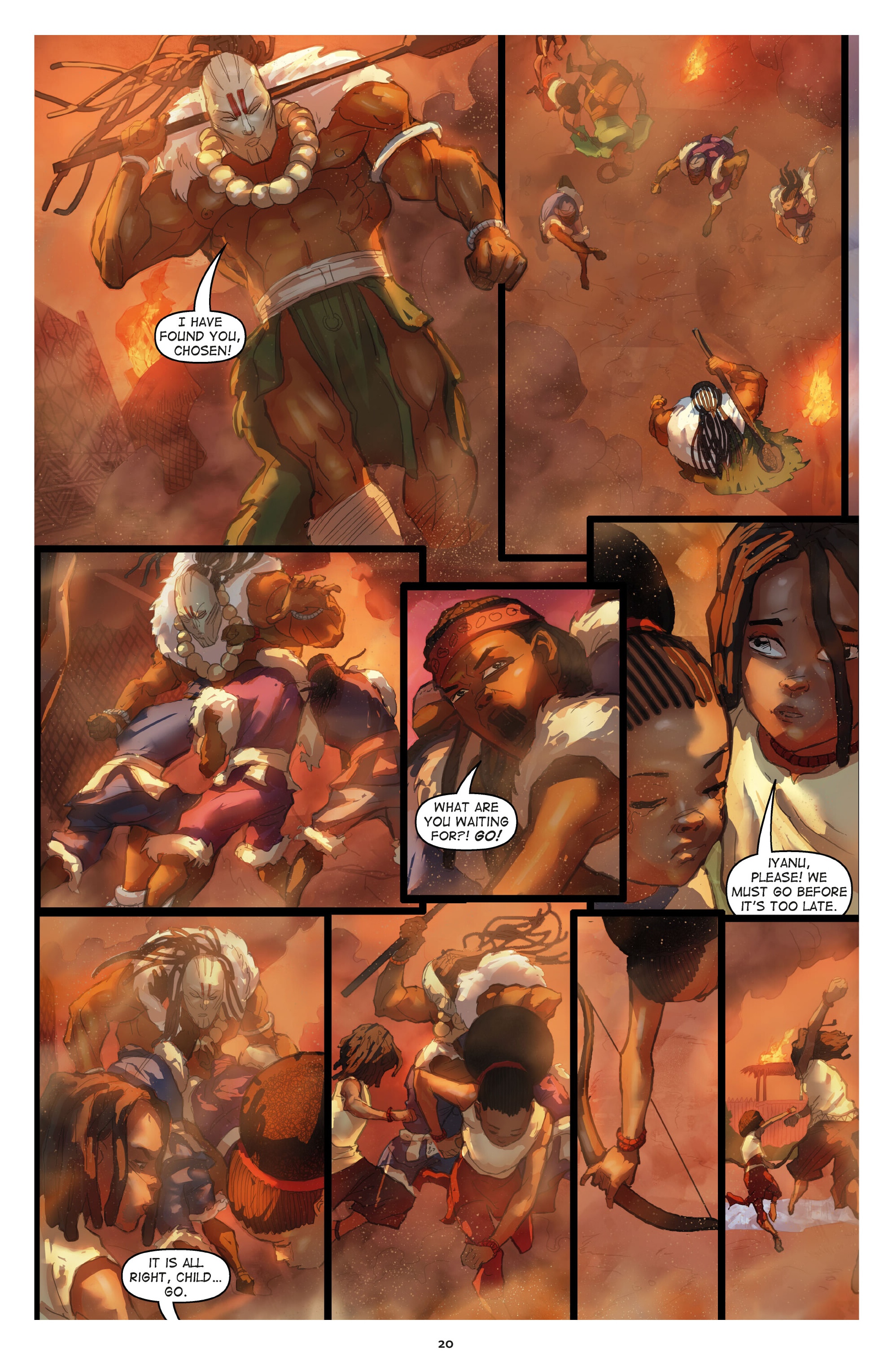 Read online Iyanu: Child of Wonder comic -  Issue # TPB 3 - 19