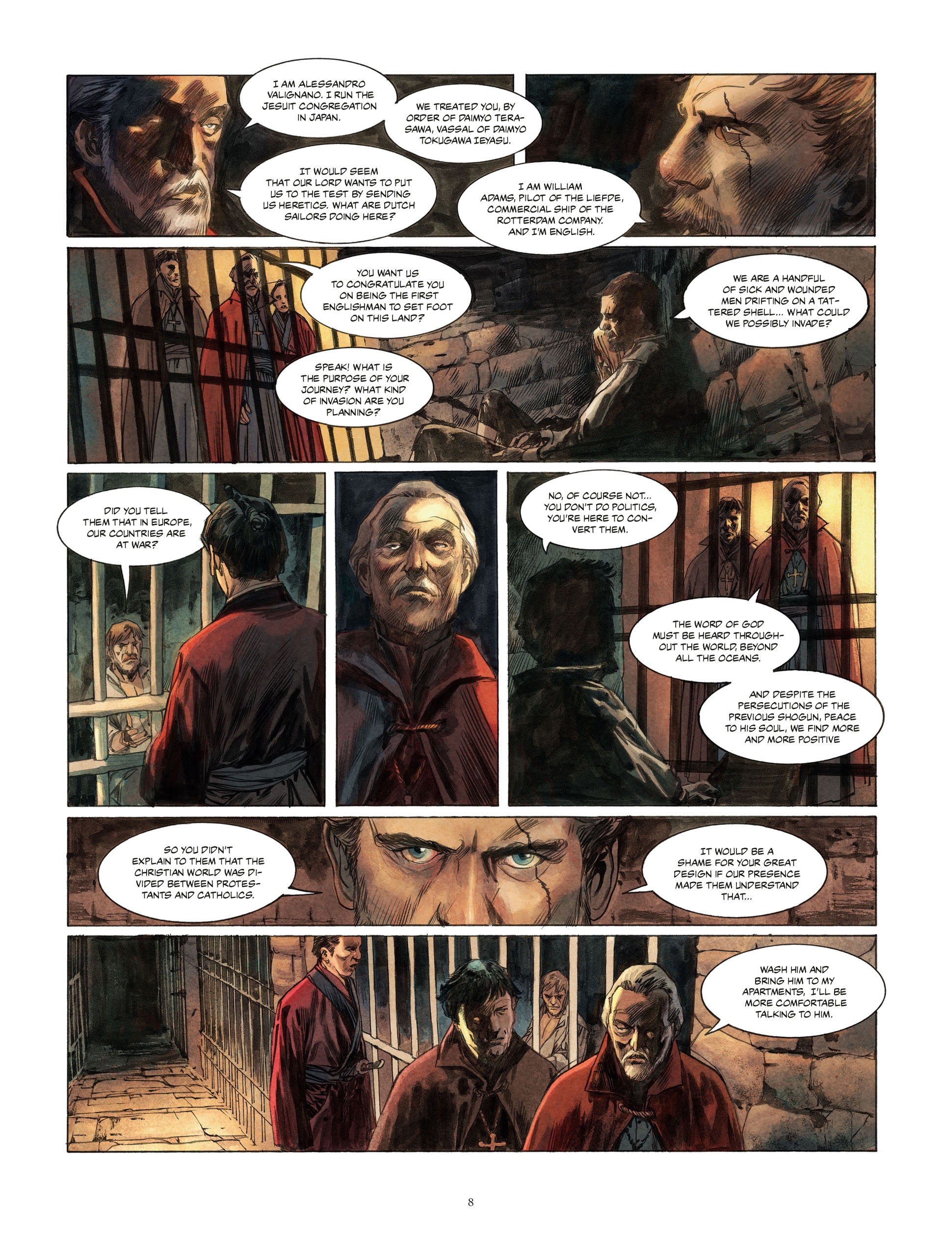 Read online William Adams, Samuraj comic -  Issue #1 - 8