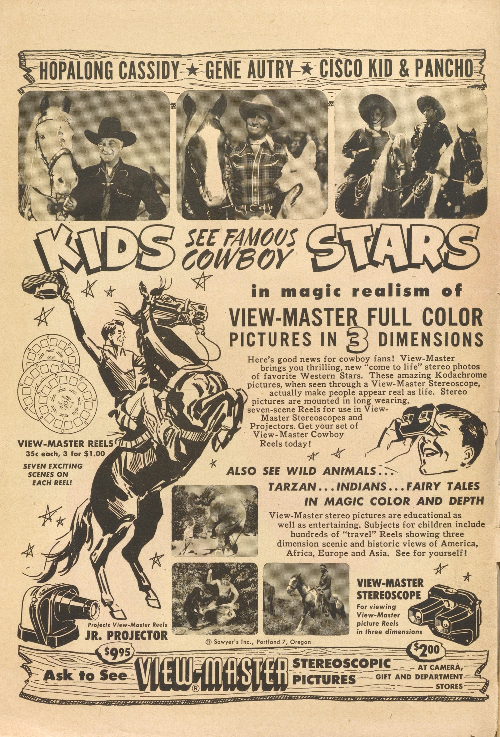 Read online Tom Mix Western (1948) comic -  Issue #33 - 2