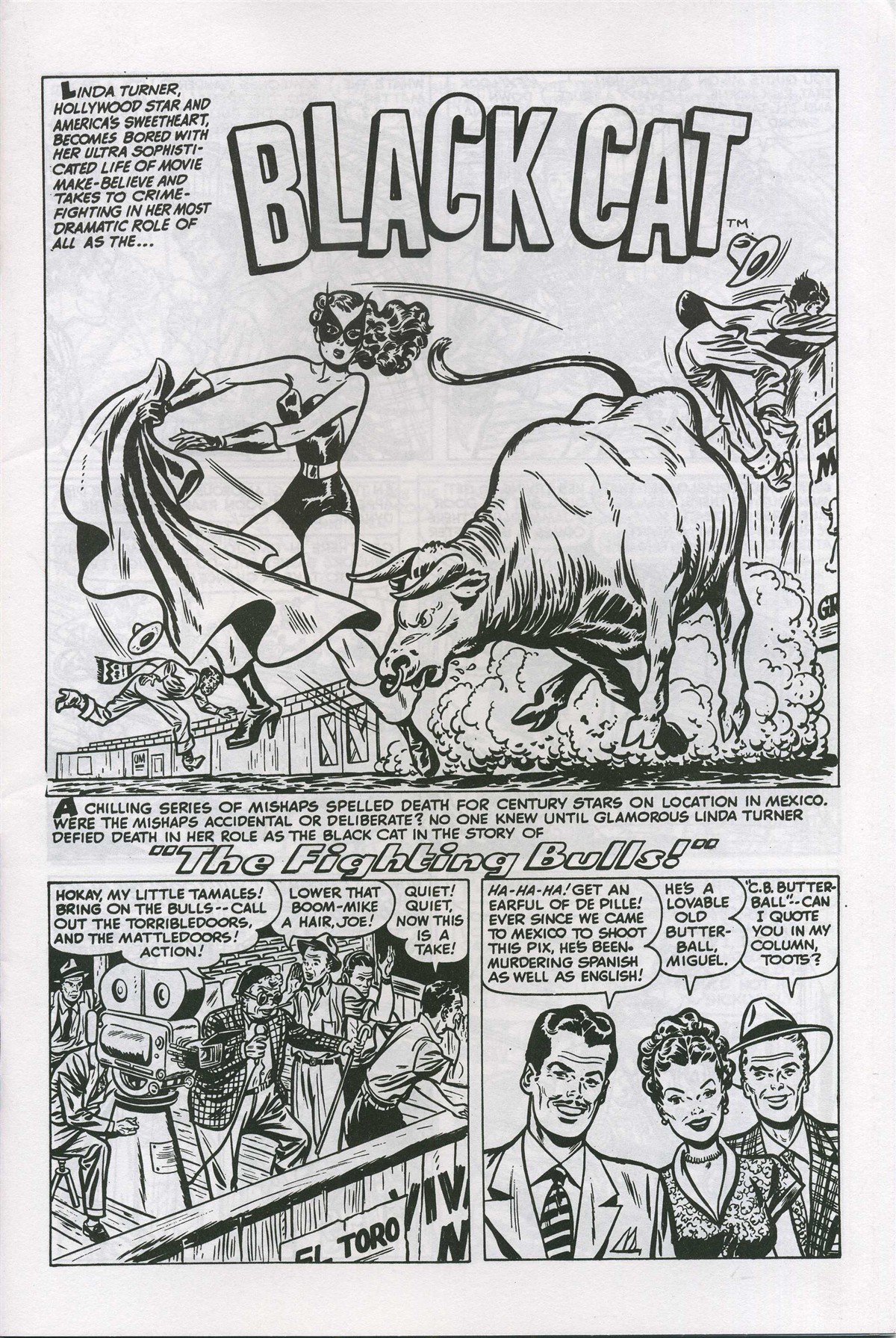 Read online Alfred Harvey's Black Cat (The Origins) comic -  Issue #1 - 11