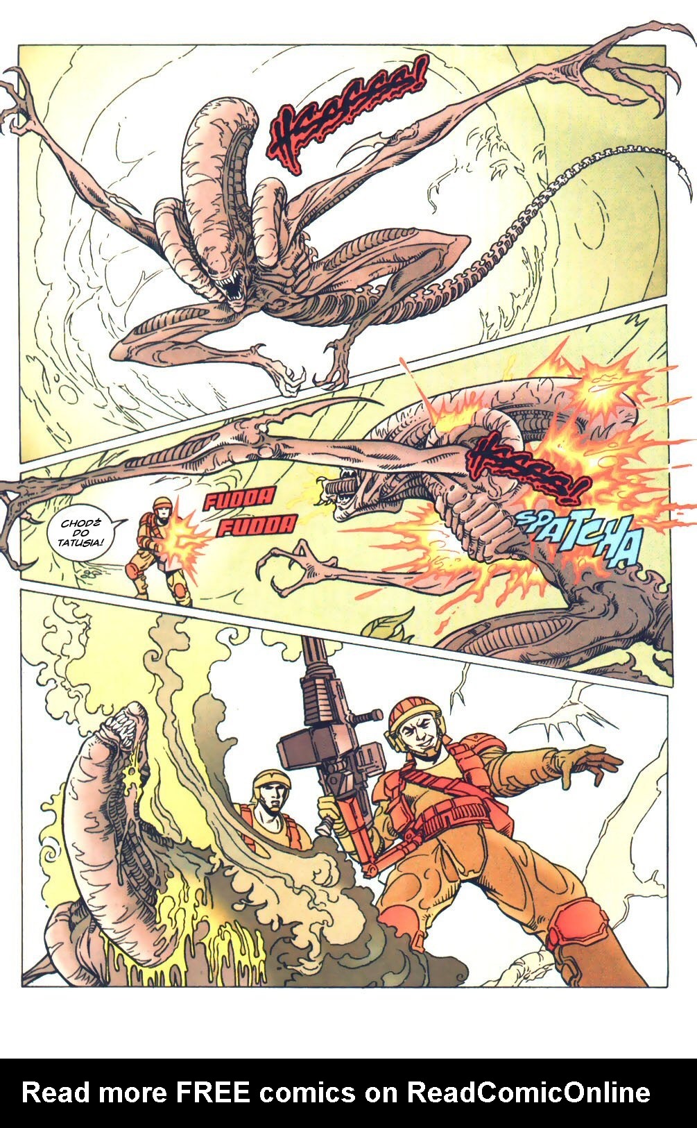 Read online Aliens: Berserker comic -  Issue #3 - 4