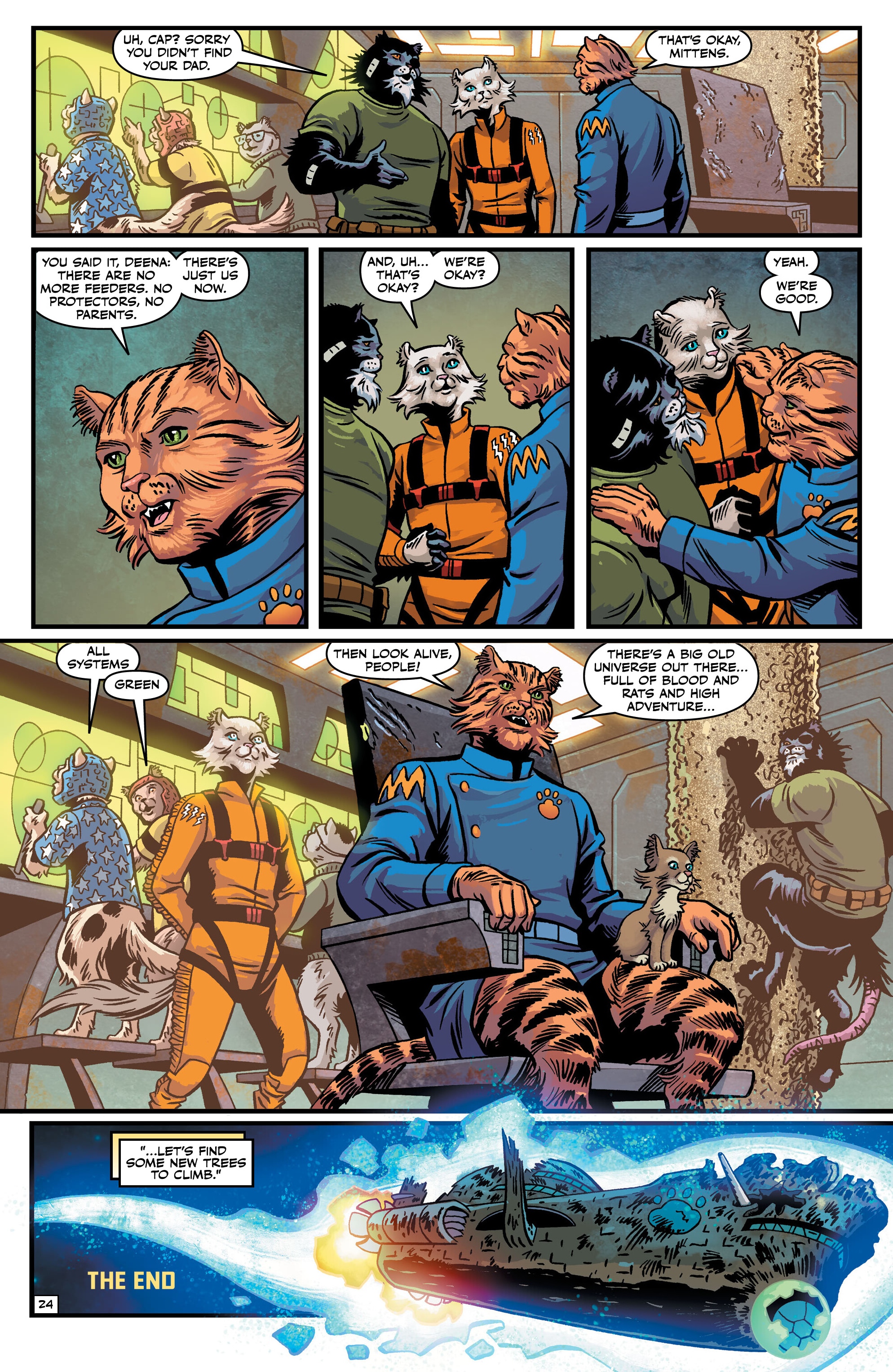 Read online Captain Ginger: The Last Feeder comic -  Issue #2 - 25