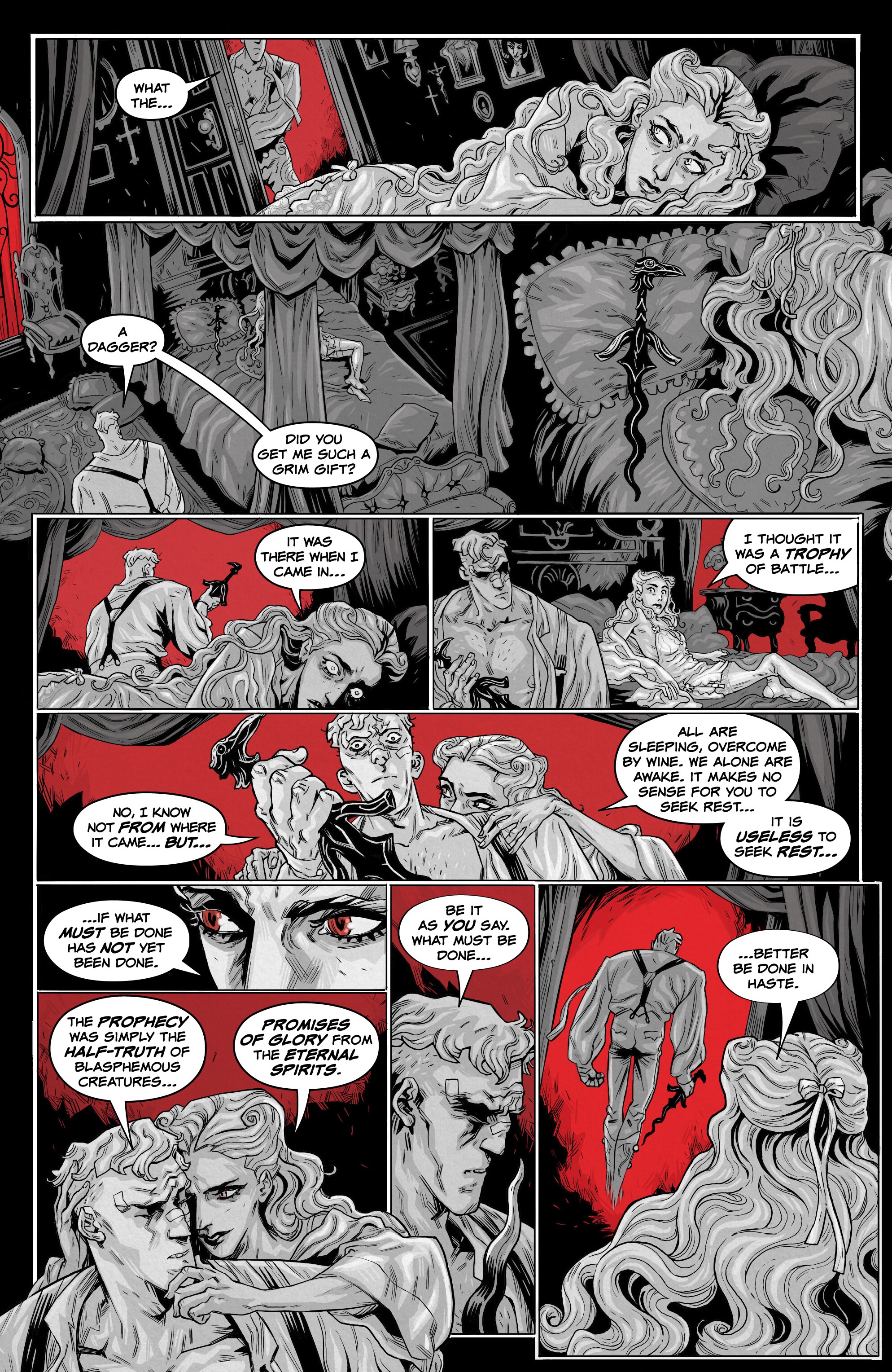 Read online Macbeth: A Tale of Horror comic -  Issue # TPB - 31