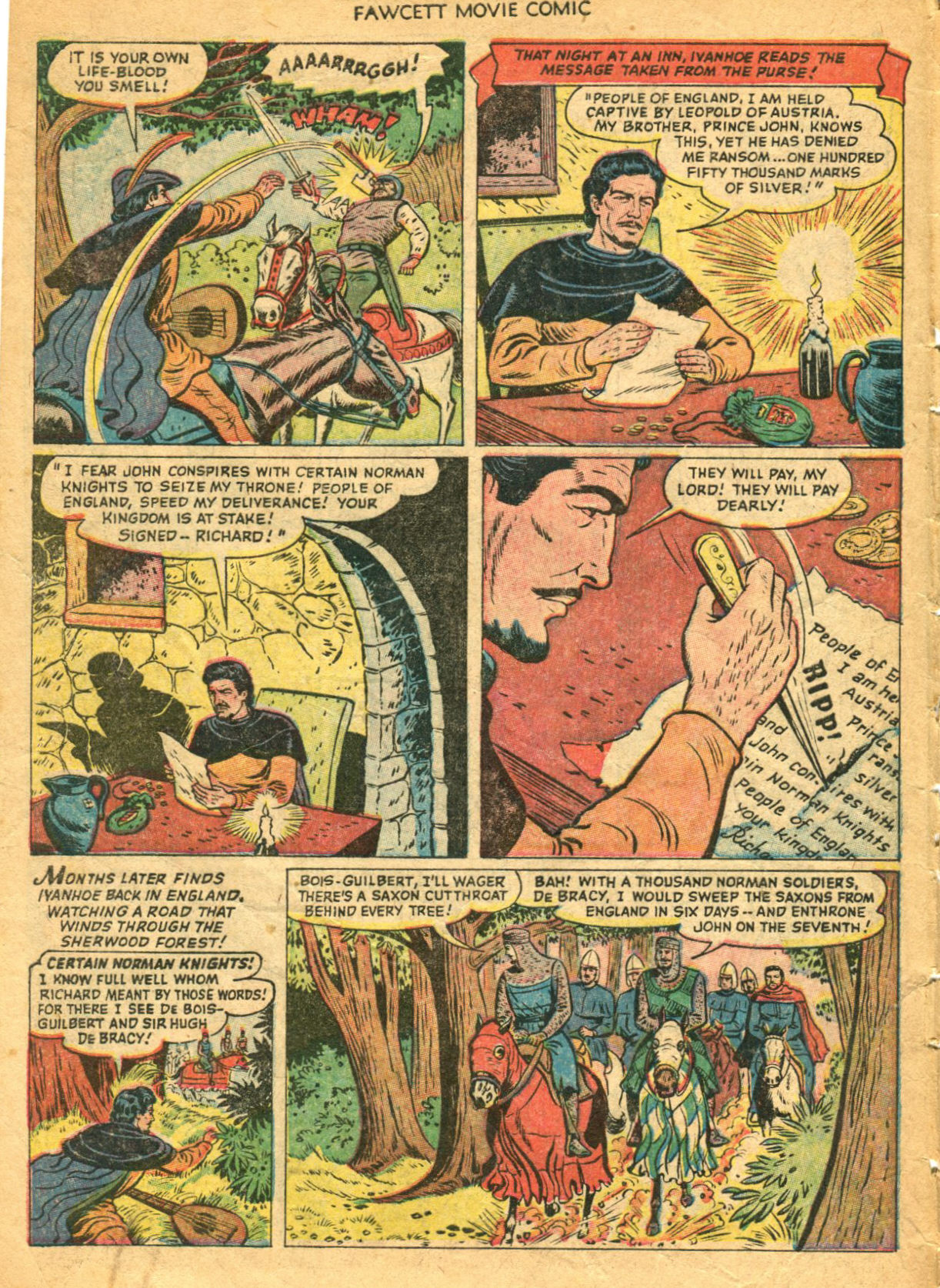 Read online Fawcett Movie Comic comic -  Issue #20 - 3