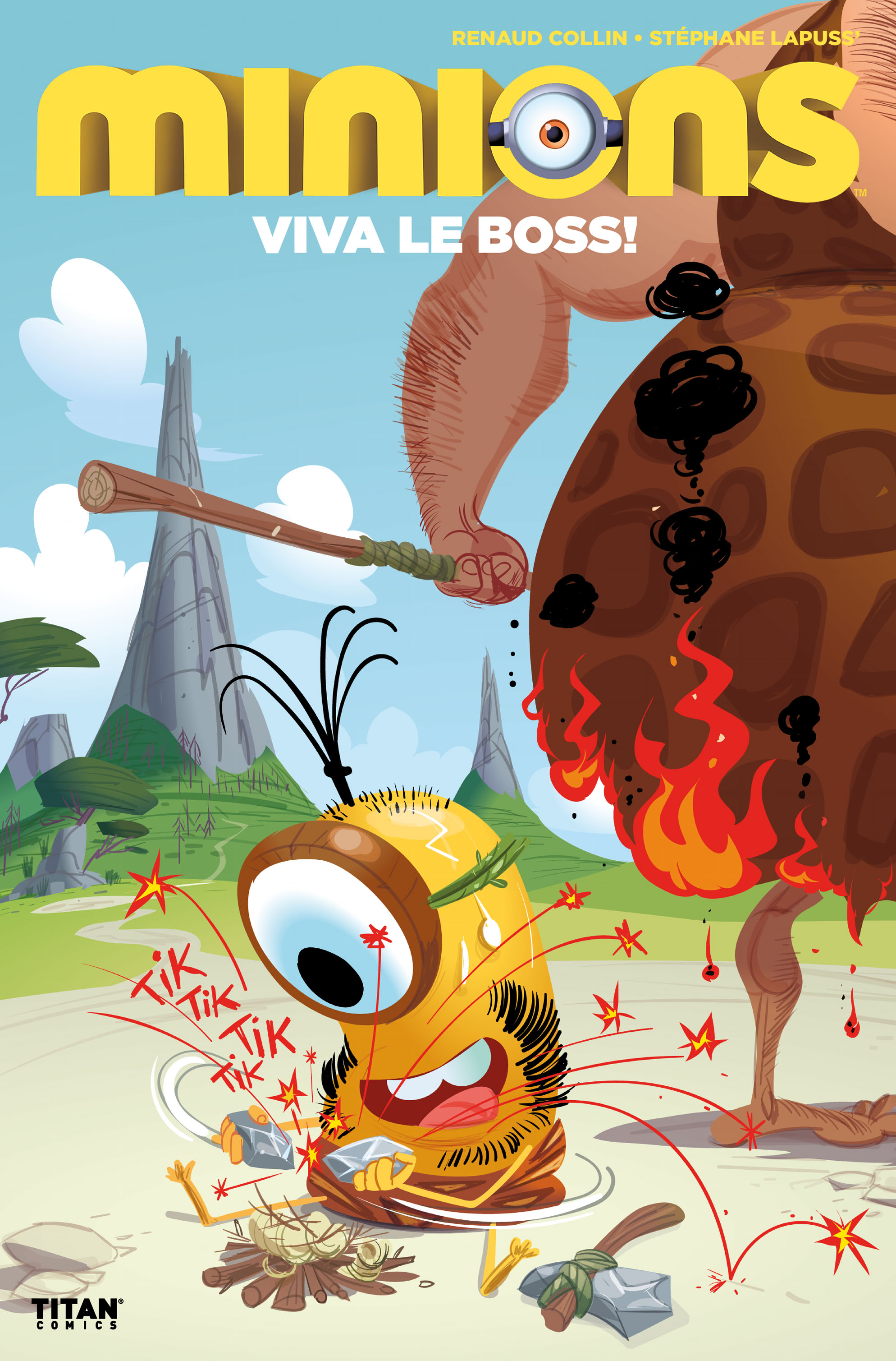 Read online Minions Viva Le Boss! comic -  Issue #1 - 2