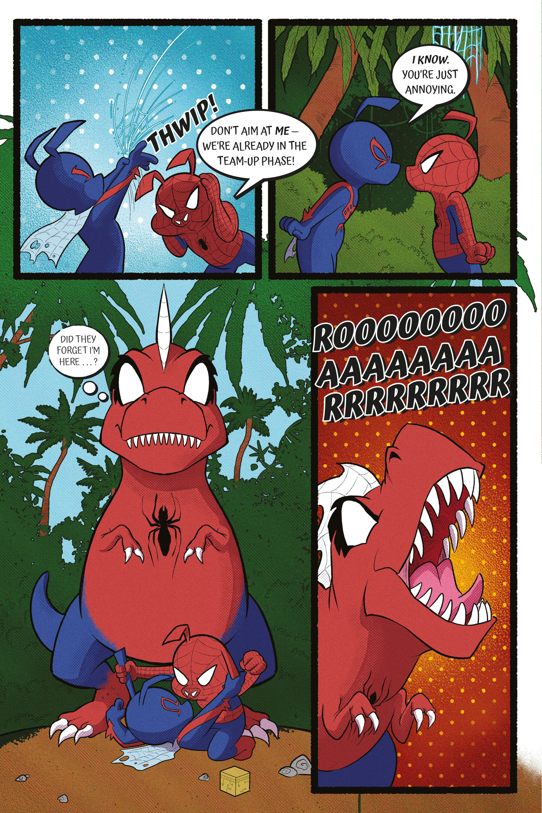 Read online Spider-Ham: A Pig in Time comic -  Issue # TPB - 32