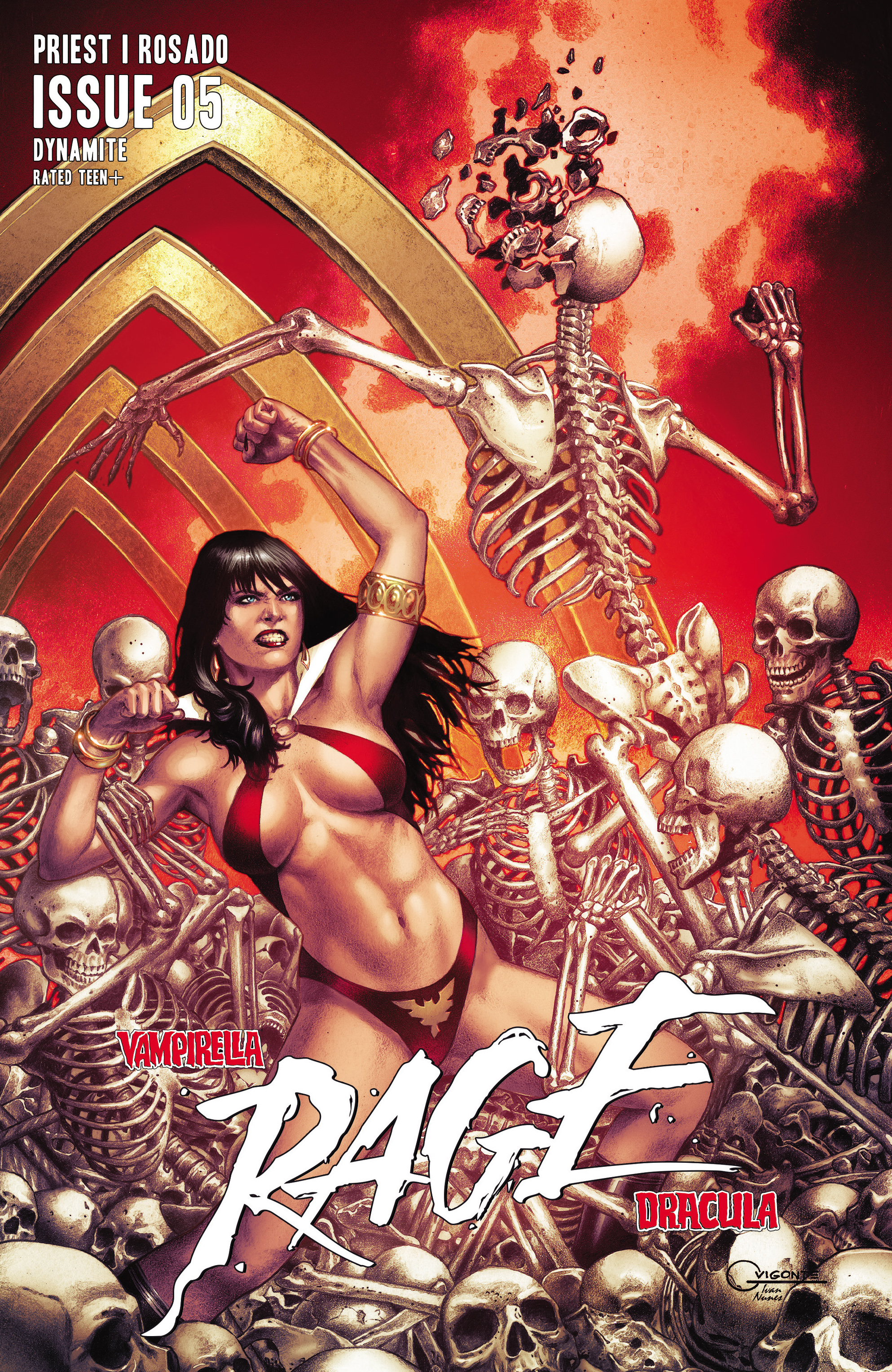 Read online Vampirella/Dracula: Rage comic -  Issue #5 - 4