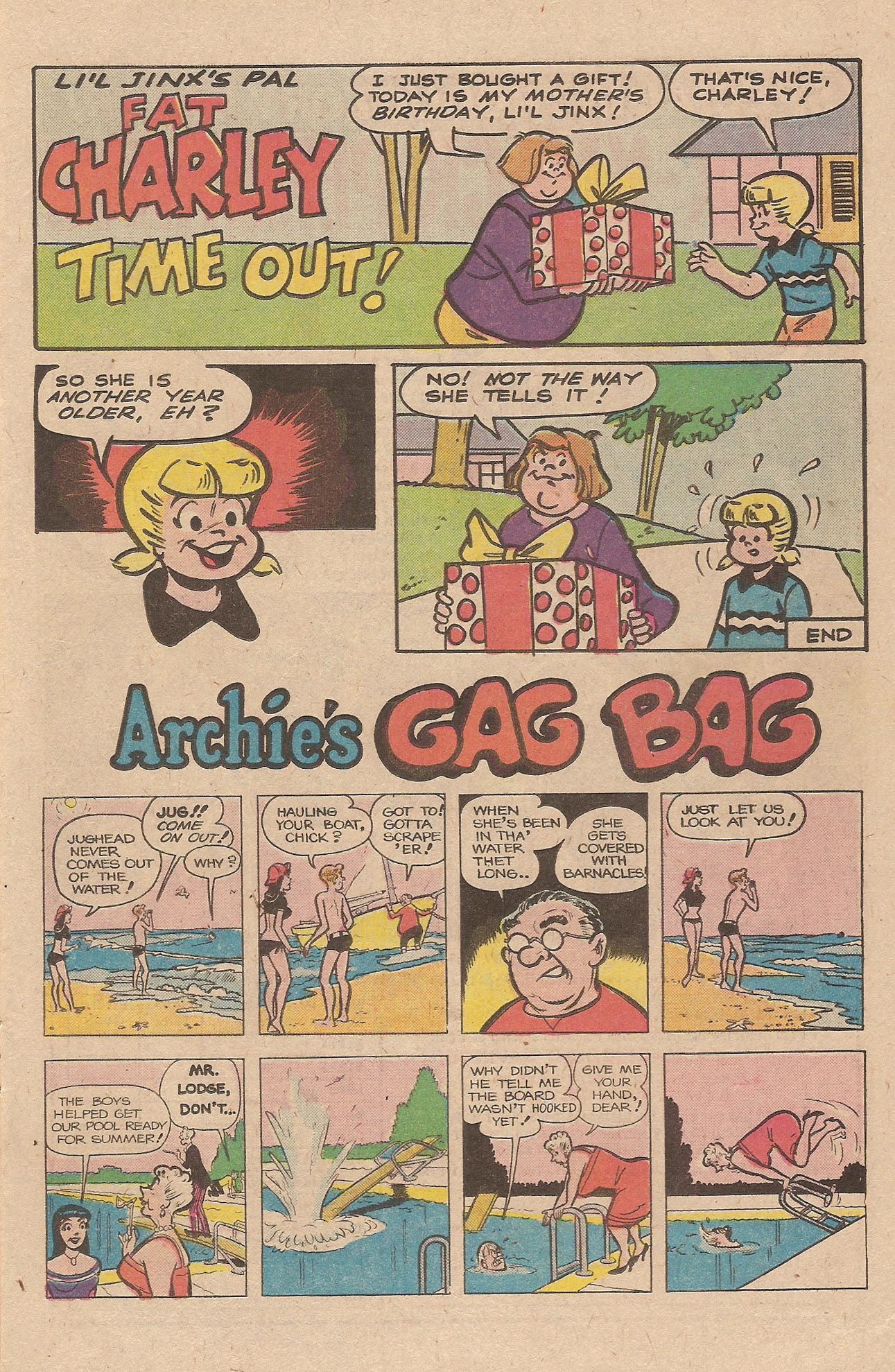 Read online Reggie's Wise Guy Jokes comic -  Issue #47 - 11