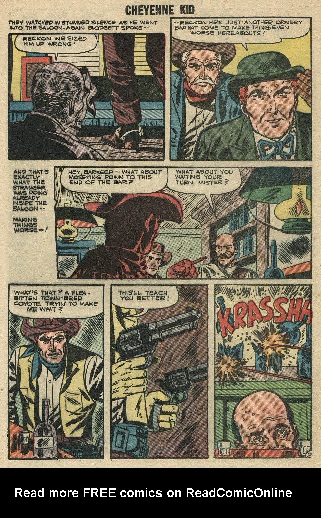 Read online Cheyenne Kid comic -  Issue #8 - 29