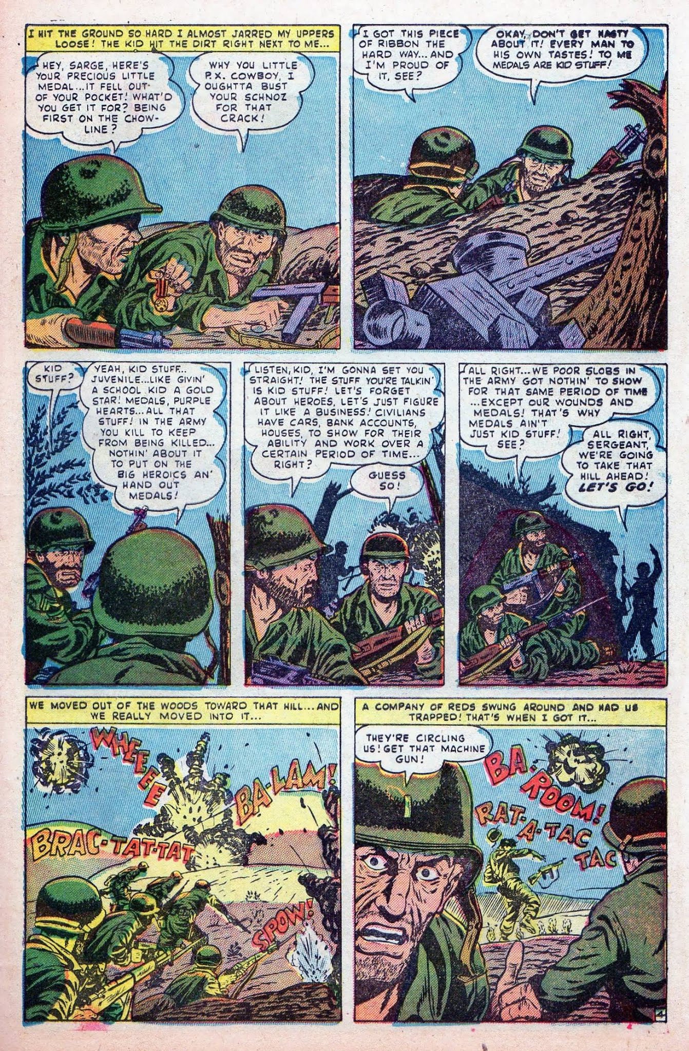 Read online War Action comic -  Issue #2 - 21