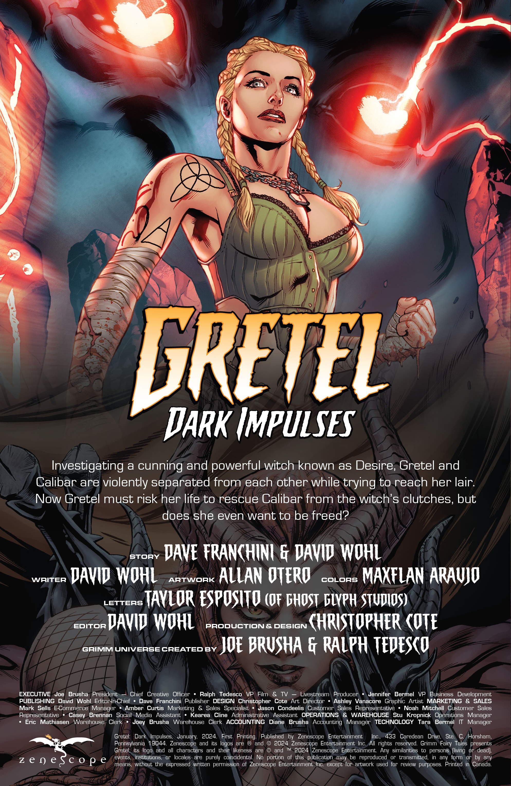 Read online Gretel: Dark Impulses comic -  Issue # Full - 2