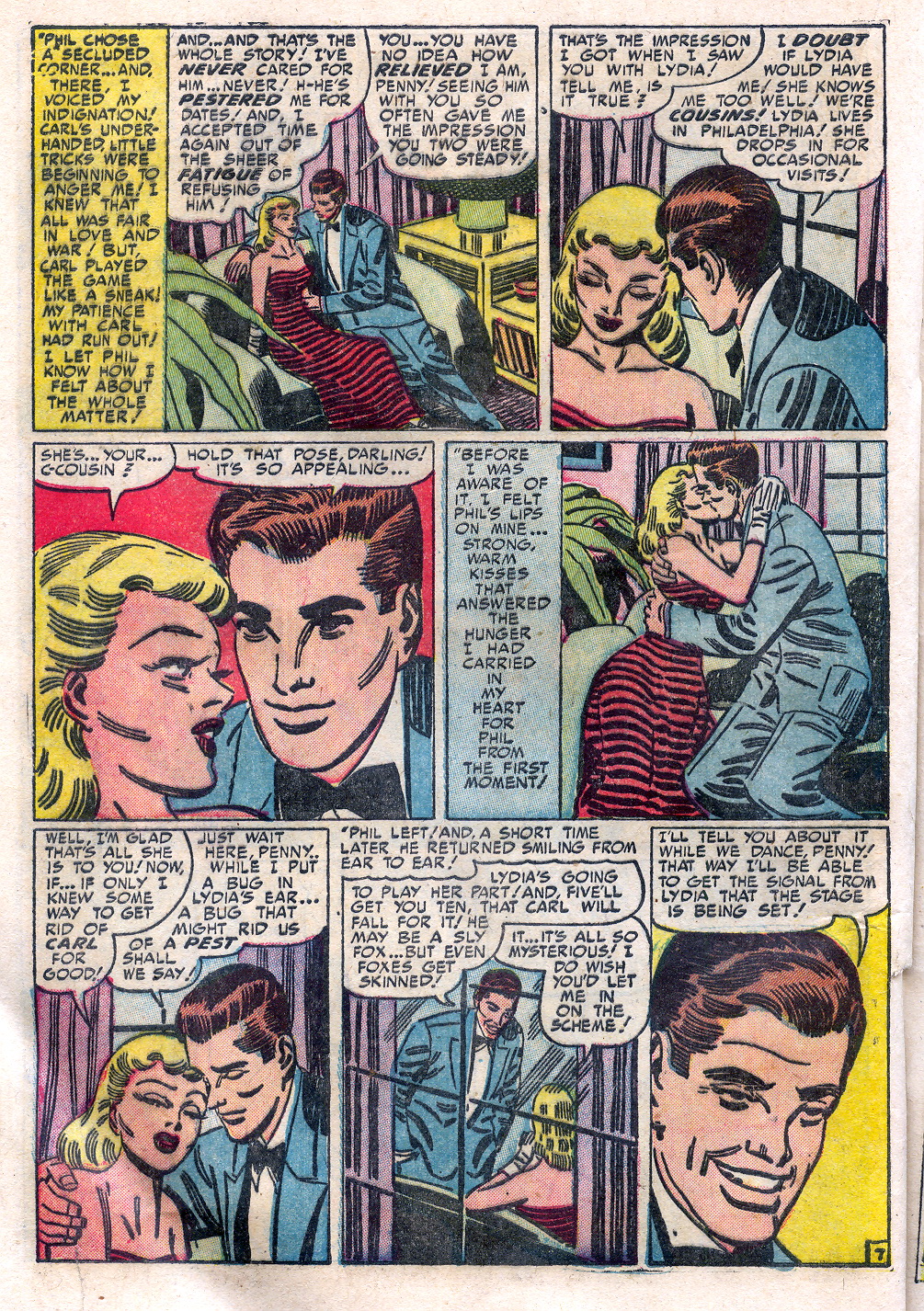 Read online Young Love (1949) comic -  Issue #28 - 30