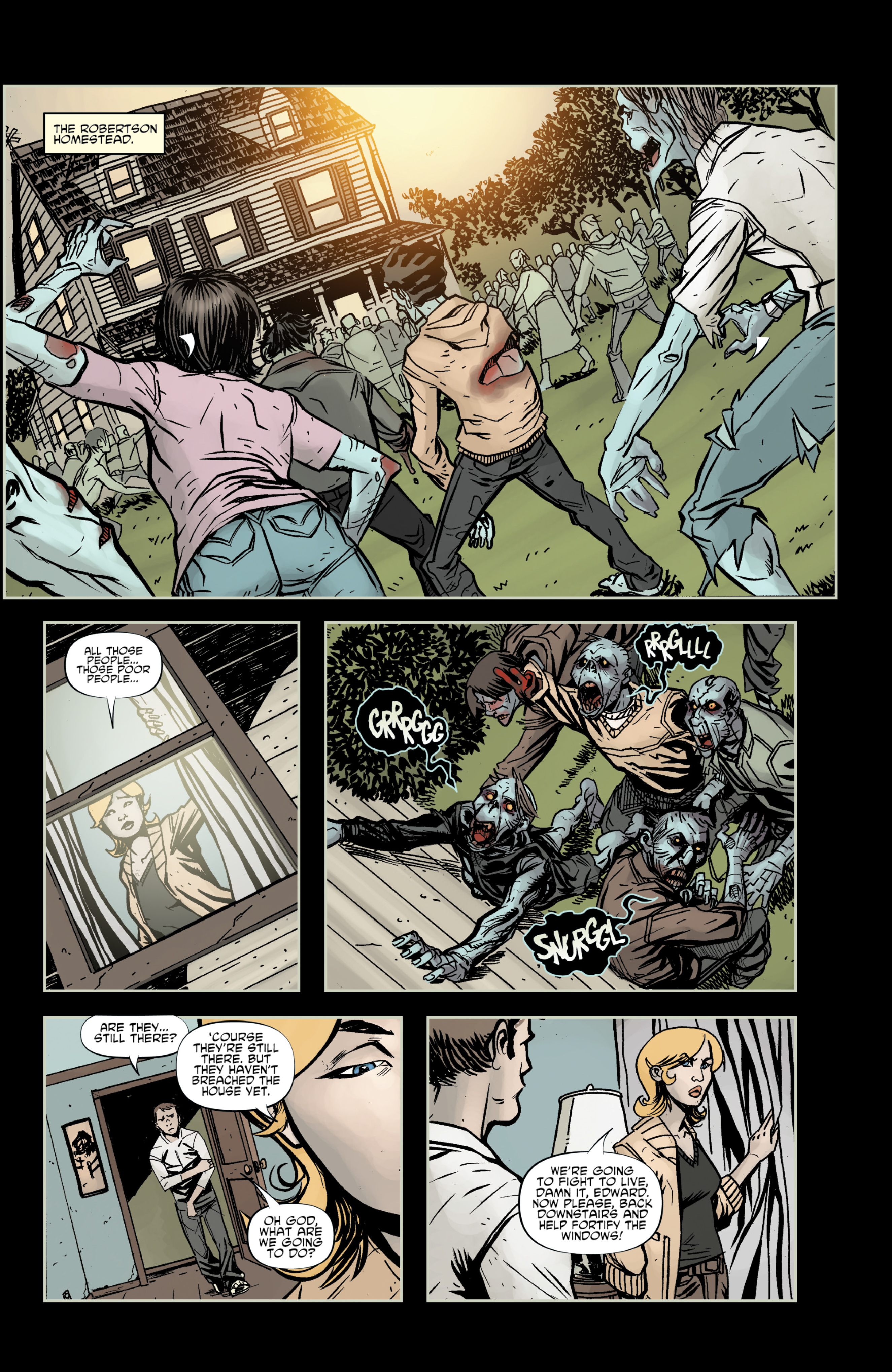 Read online The Colonized: Zombies vs. Aliens comic -  Issue # TPB - 61
