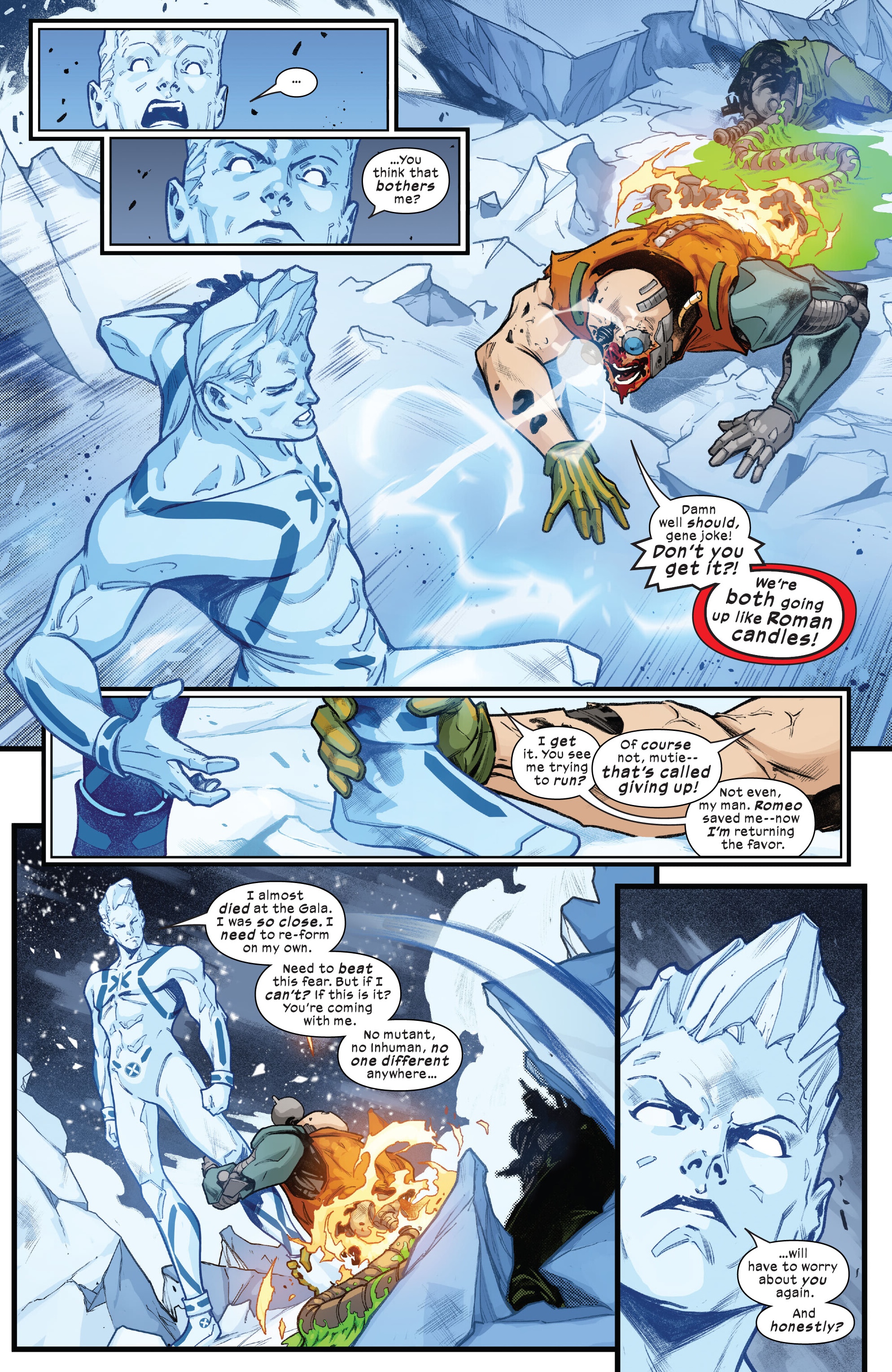 Read online Astonishing Iceman comic -  Issue #5 - 17