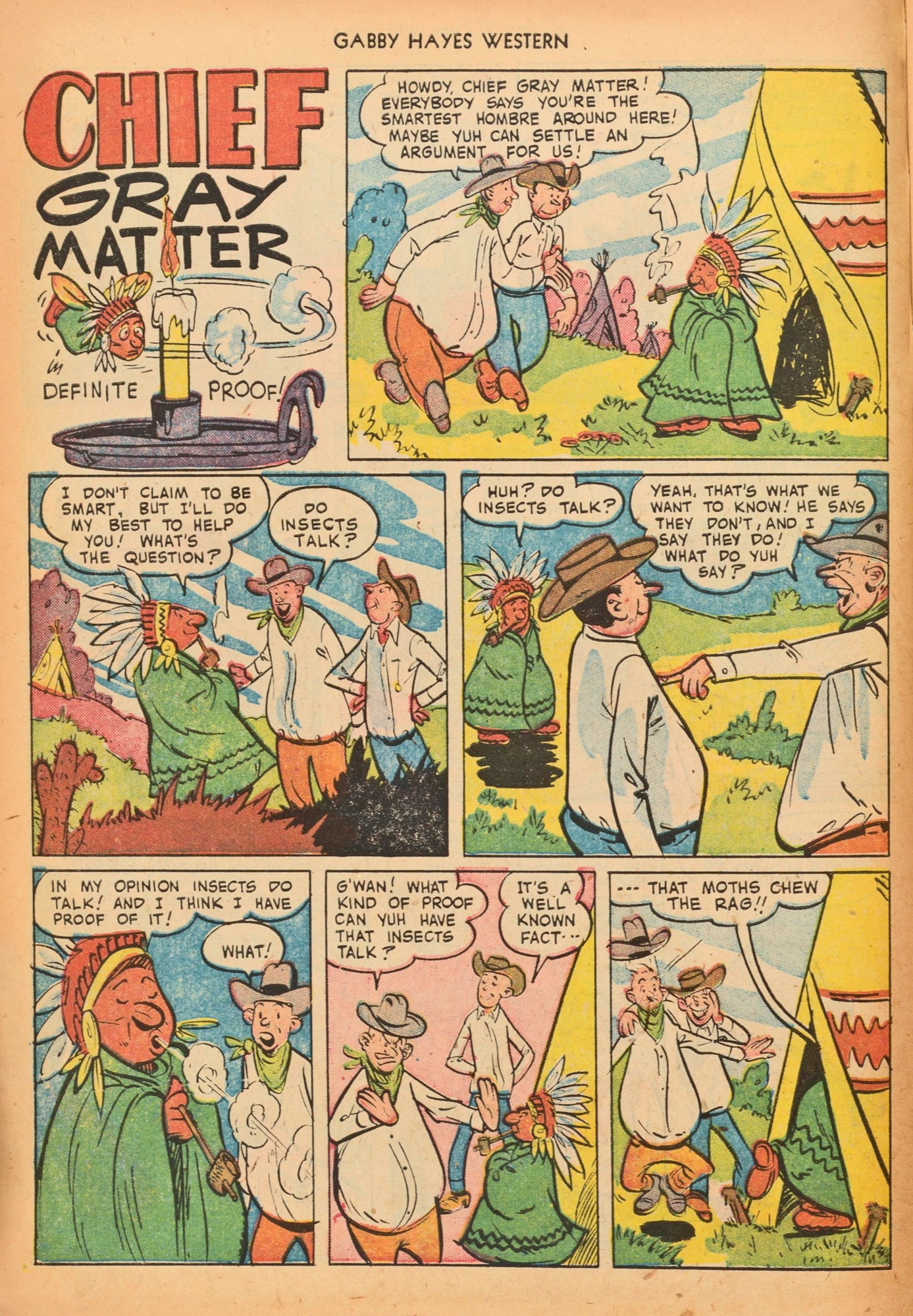 Read online Gabby Hayes Western comic -  Issue #43 - 10