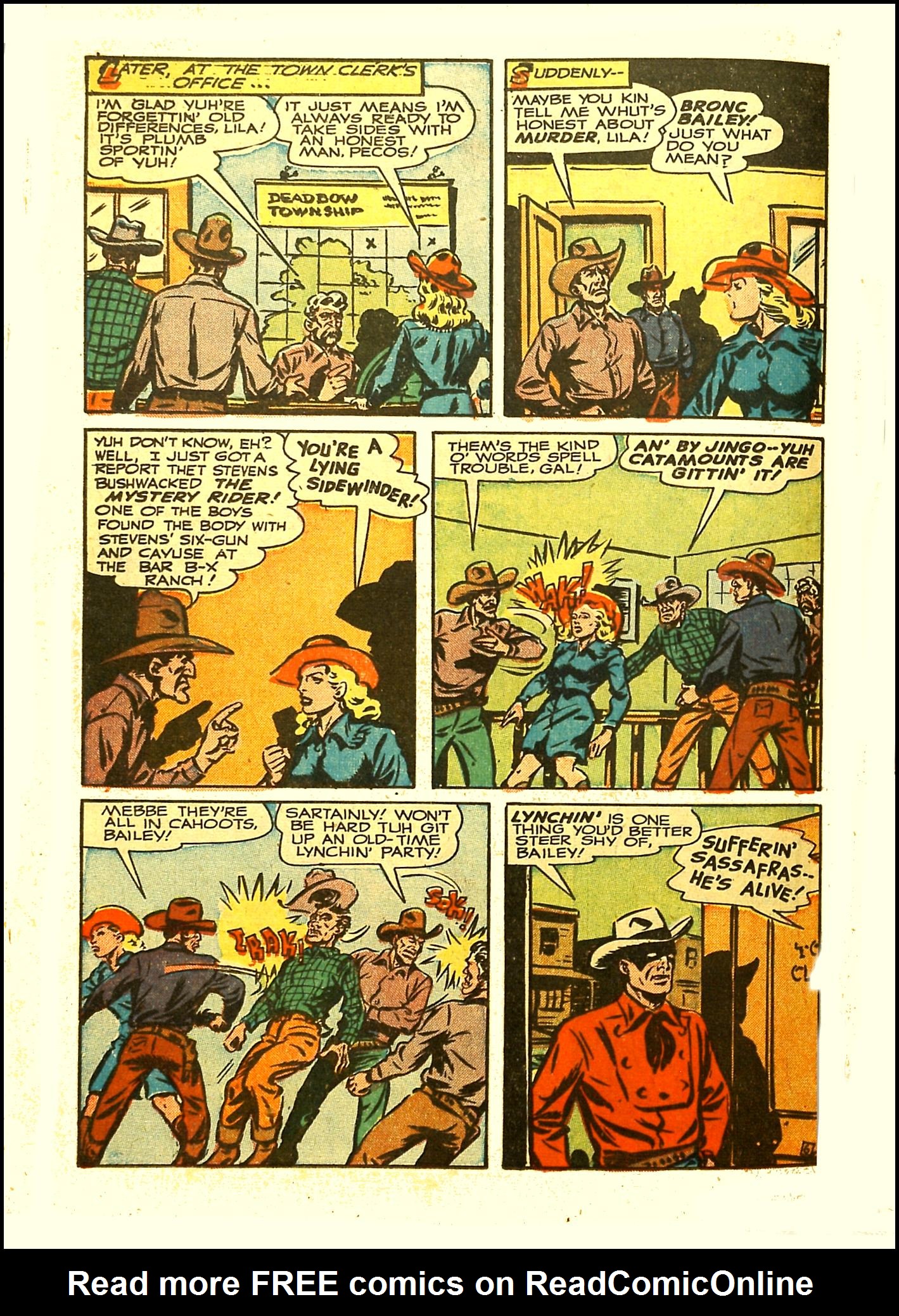 Read online Exciting Comics comic -  Issue #61 - 38