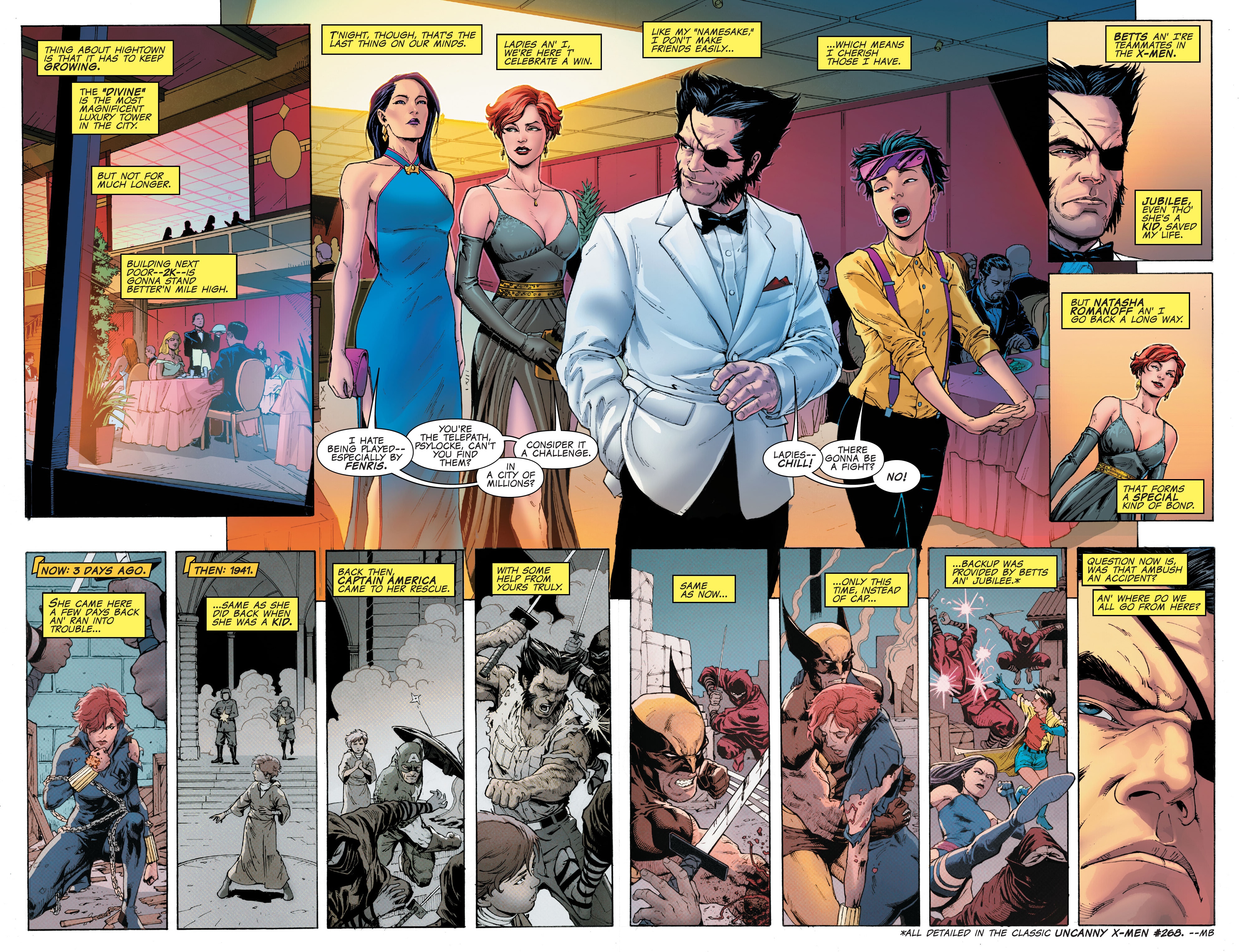 Read online Wolverine: Madripoor Knights comic -  Issue #1 - 4