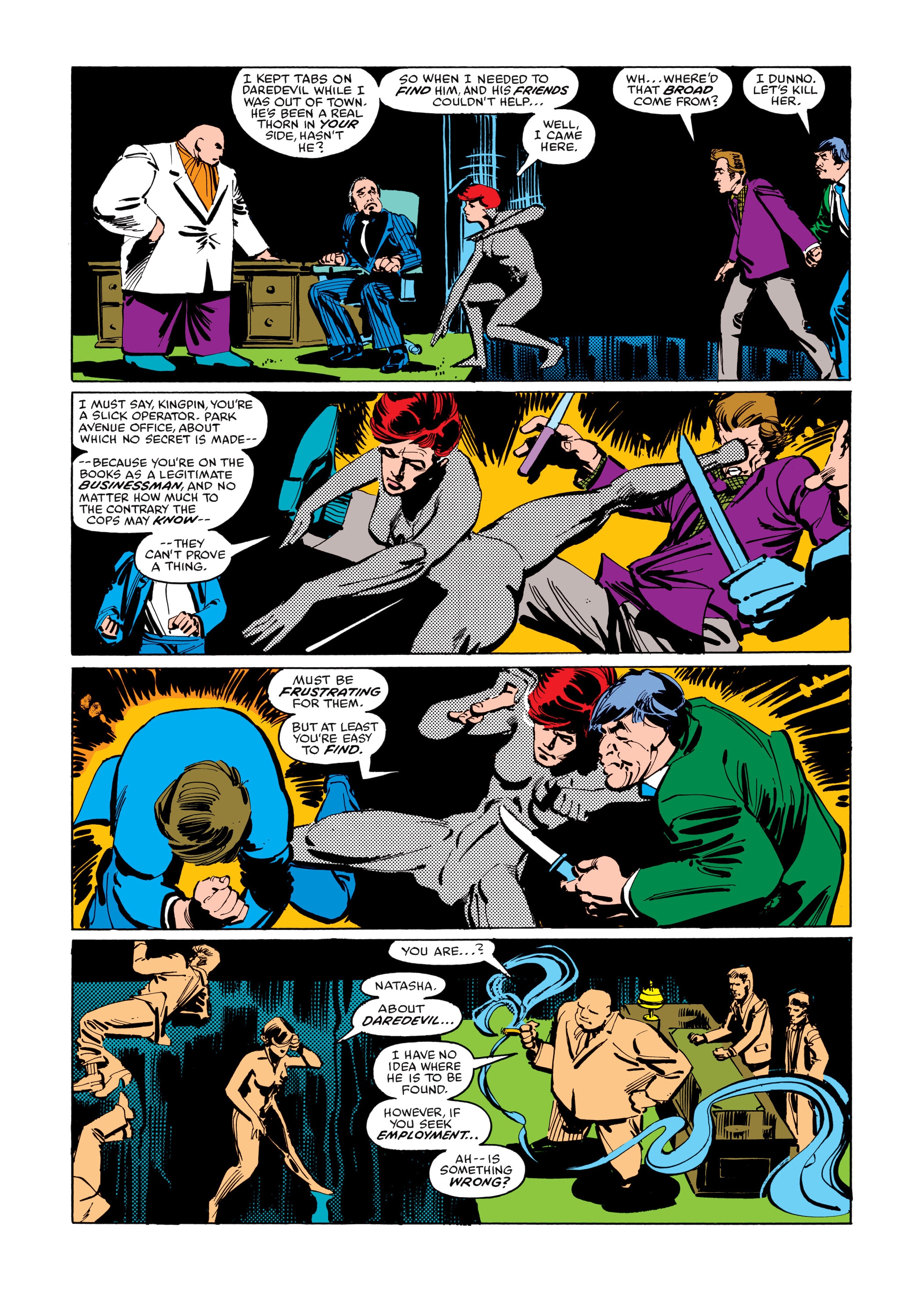 Read online Marvel Masterworks: Daredevil comic -  Issue # TPB 17 (Part 2) - 60