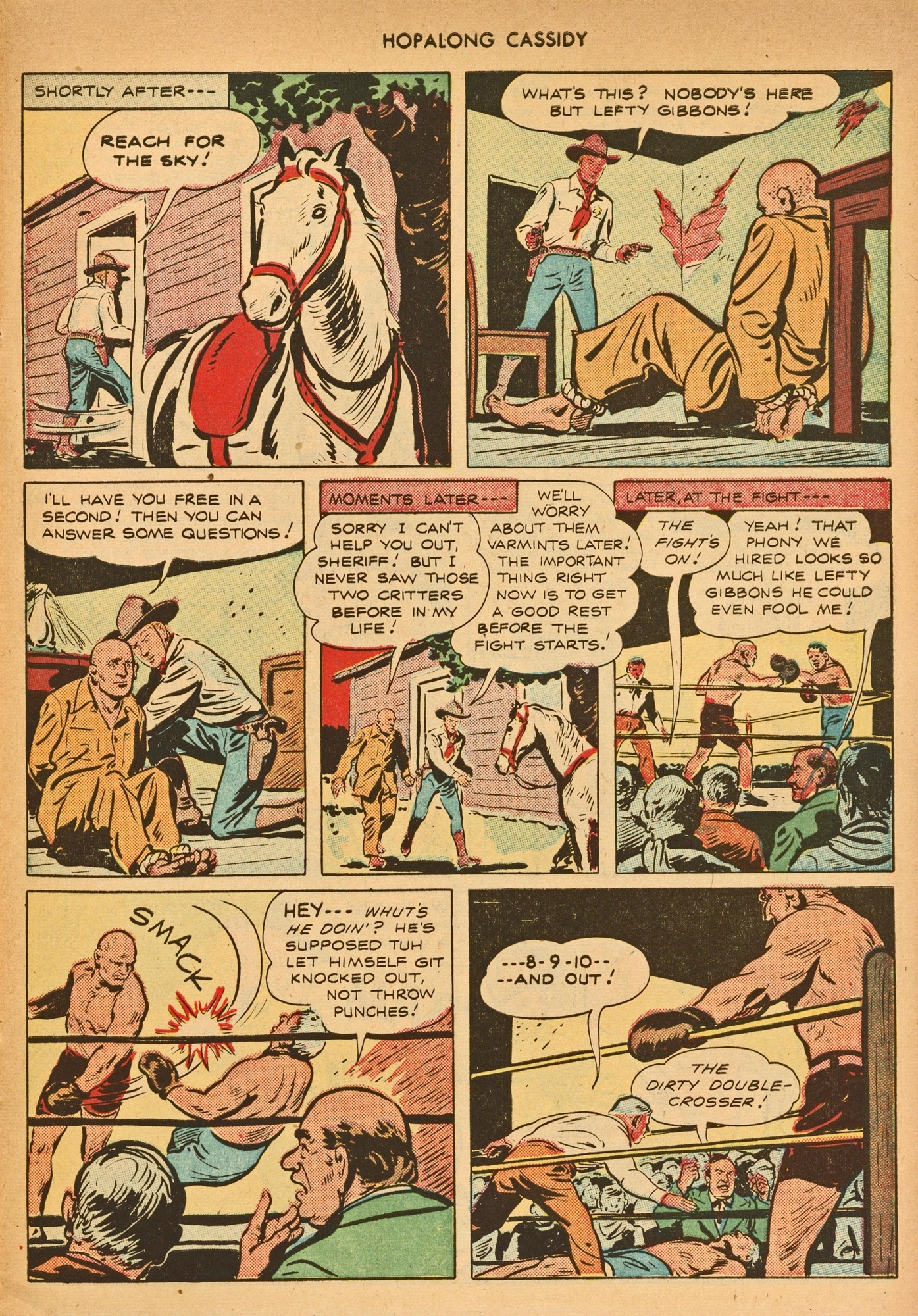 Read online Hopalong Cassidy comic -  Issue #14 - 21