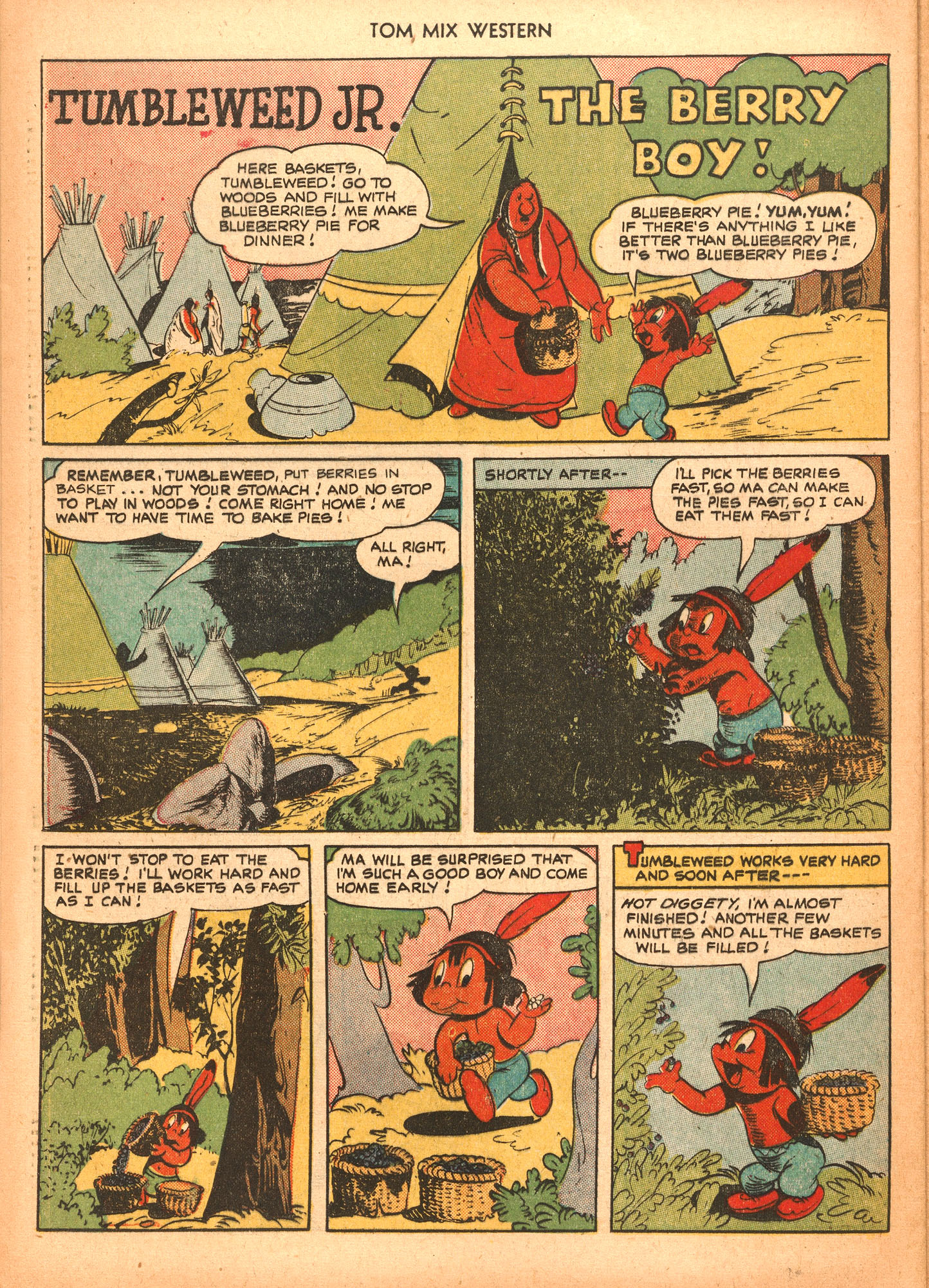 Read online Tom Mix Western (1948) comic -  Issue #34 - 24