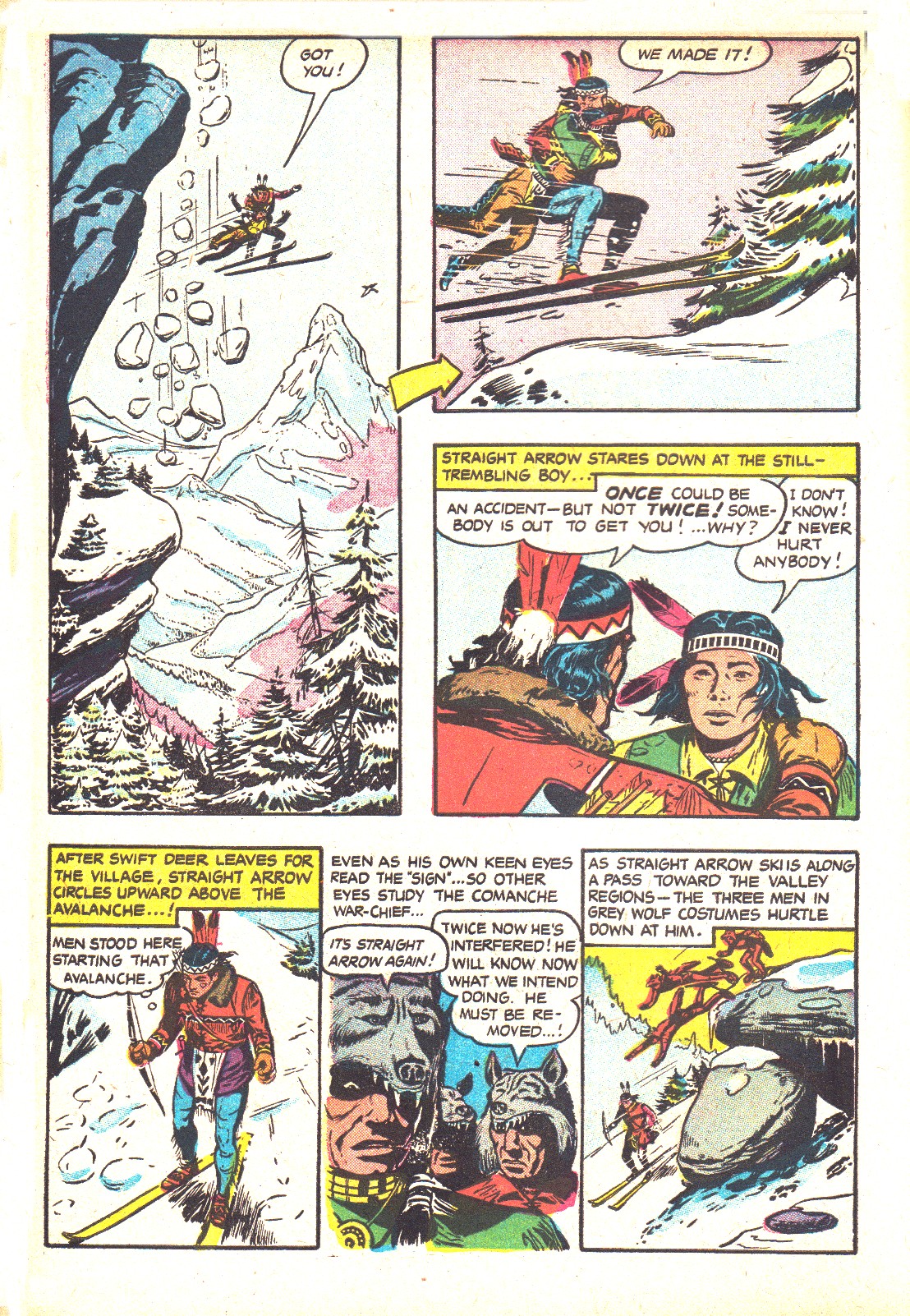 Read online Straight Arrow comic -  Issue #47 - 6