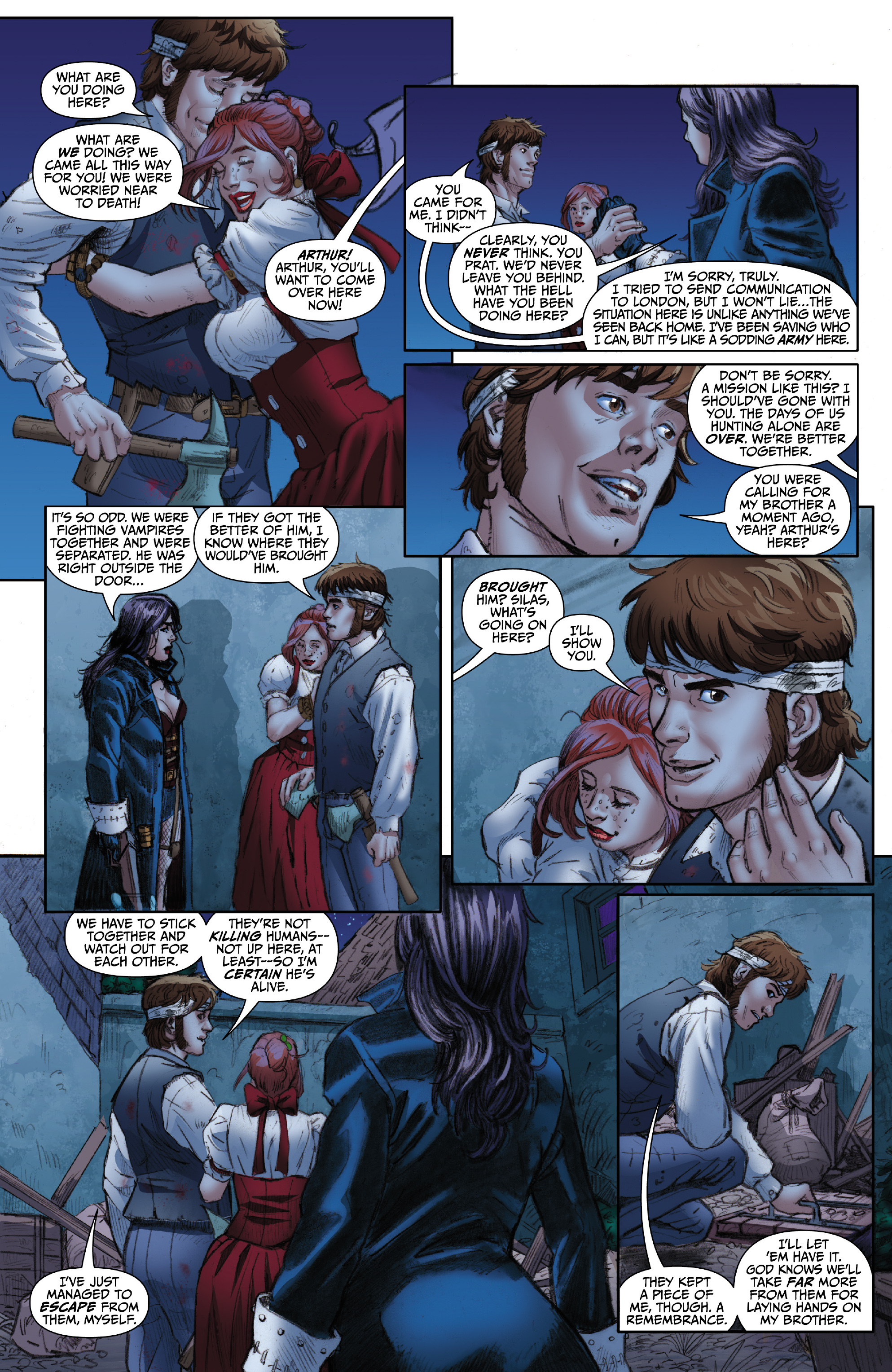 Read online Van Helsing: Vampire Hunter comic -  Issue #1 - 22
